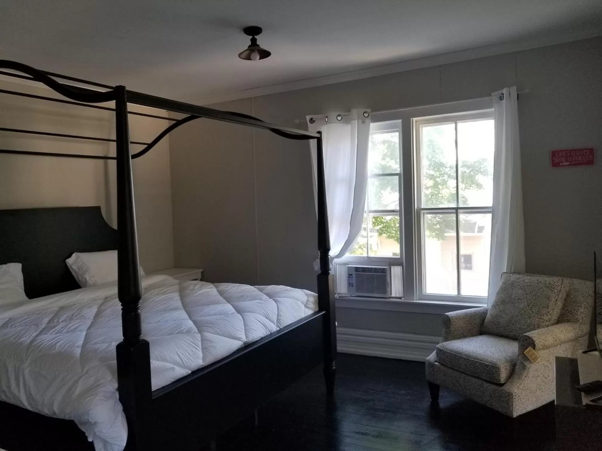 Bed in Charlevoix House