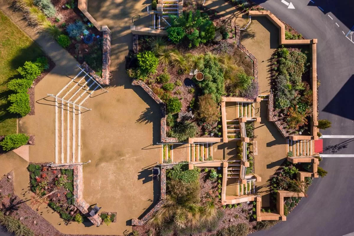 Bird's eye view in Noyo Harbor Inn