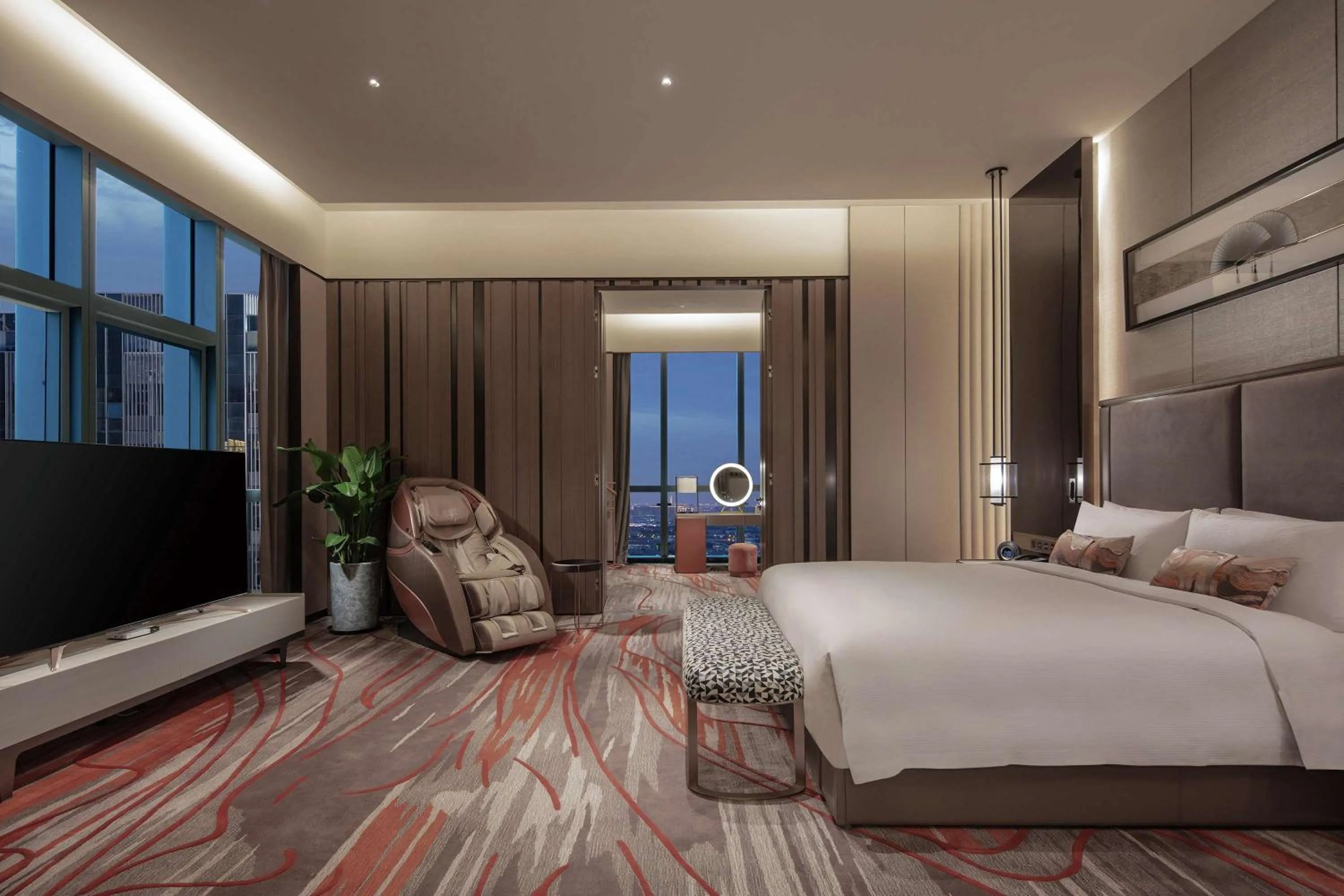 Bed in Doubletree By Hilton Suzhou Wujiang