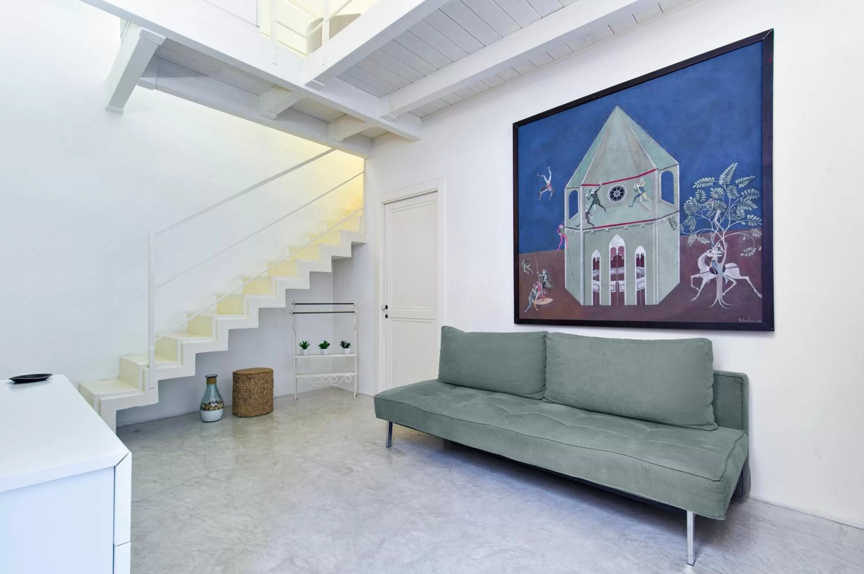 Living room in Casa di Lo Suites