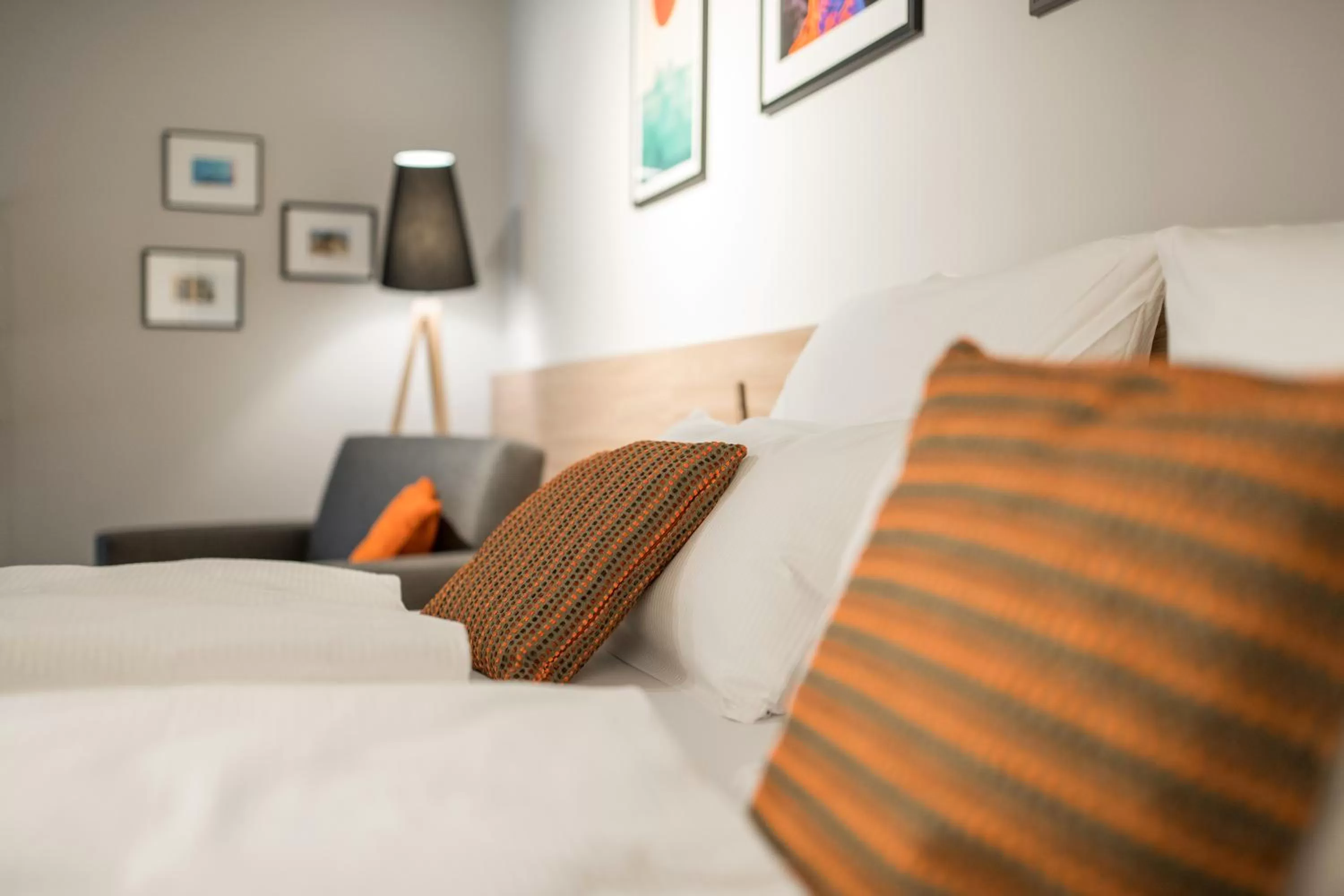 Bed in stattHotel Weimar