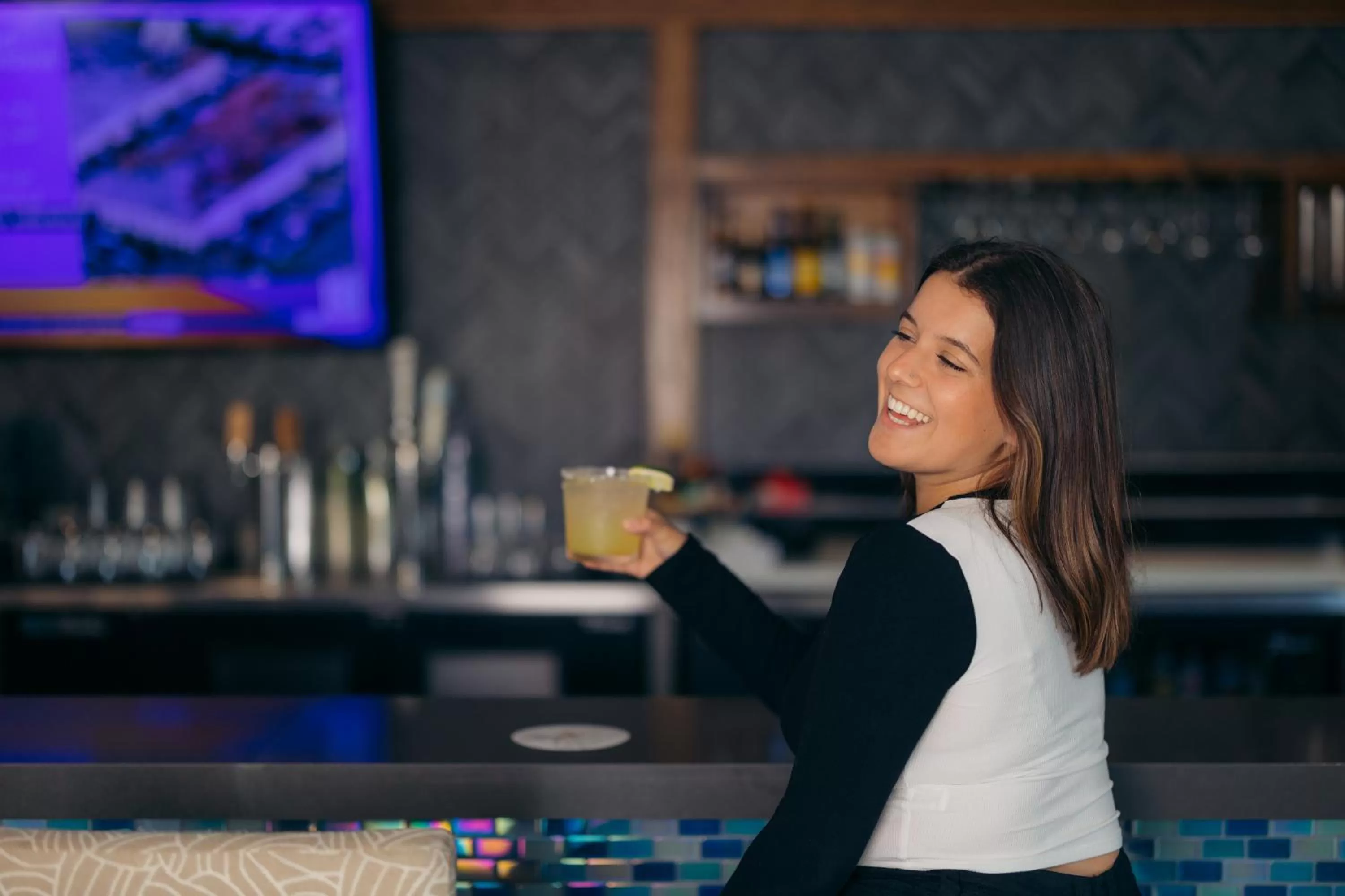 Lounge or bar in The Cove Hotel