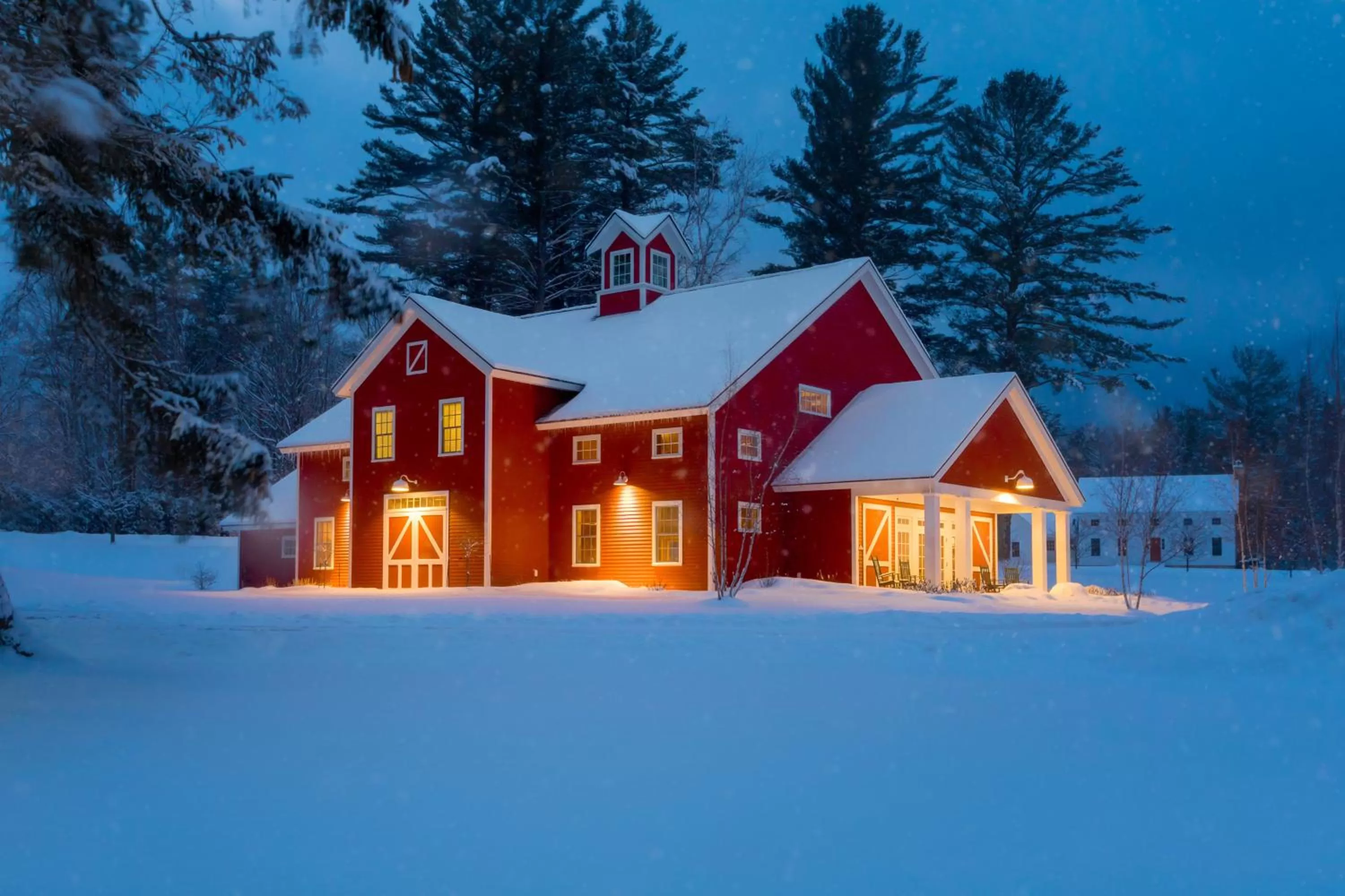 Property building, Winter in The Inn at Manchester