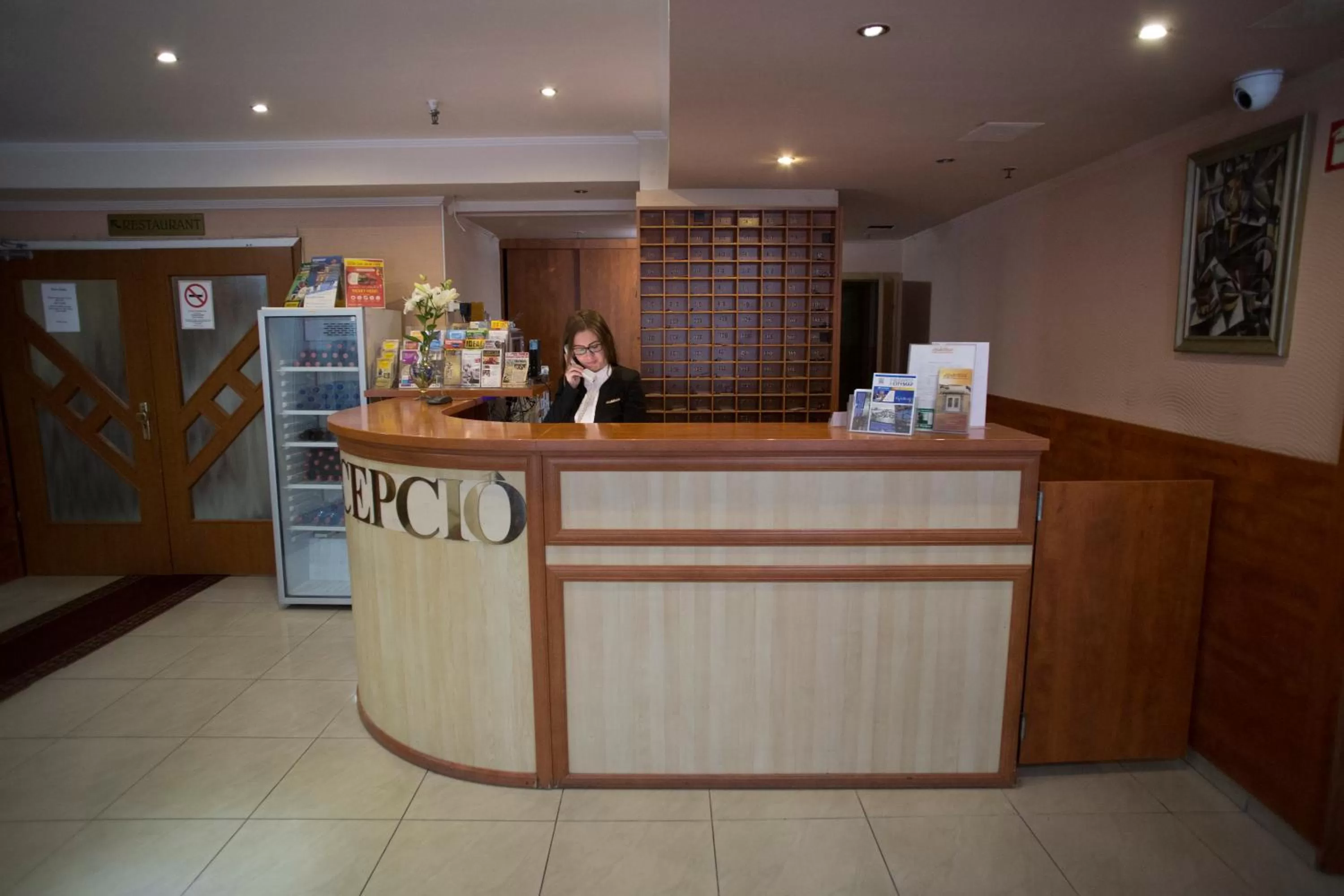 Lobby or reception in Atlantic Hotel