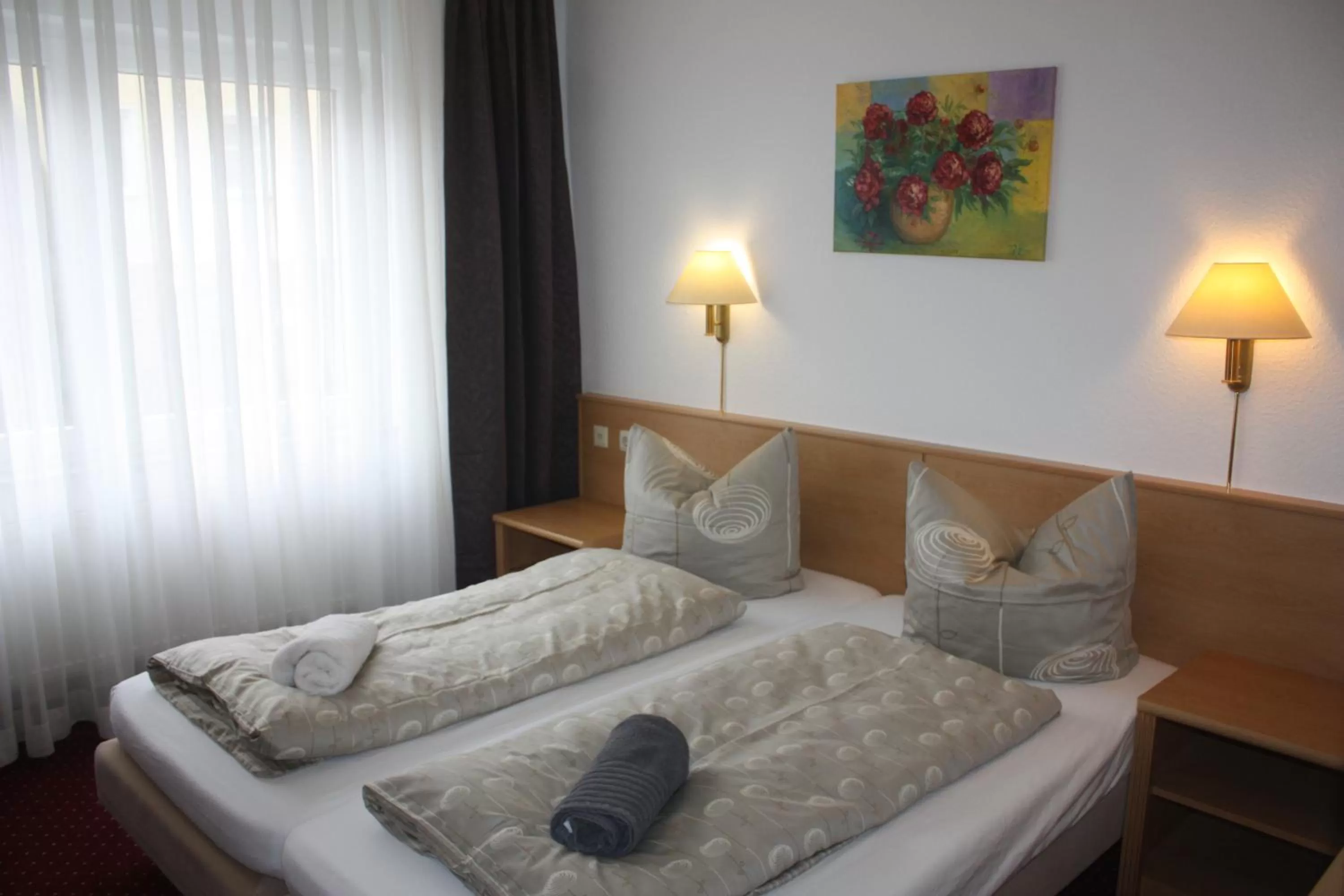 Bed in Landhotel Garni am Mühlenwörth