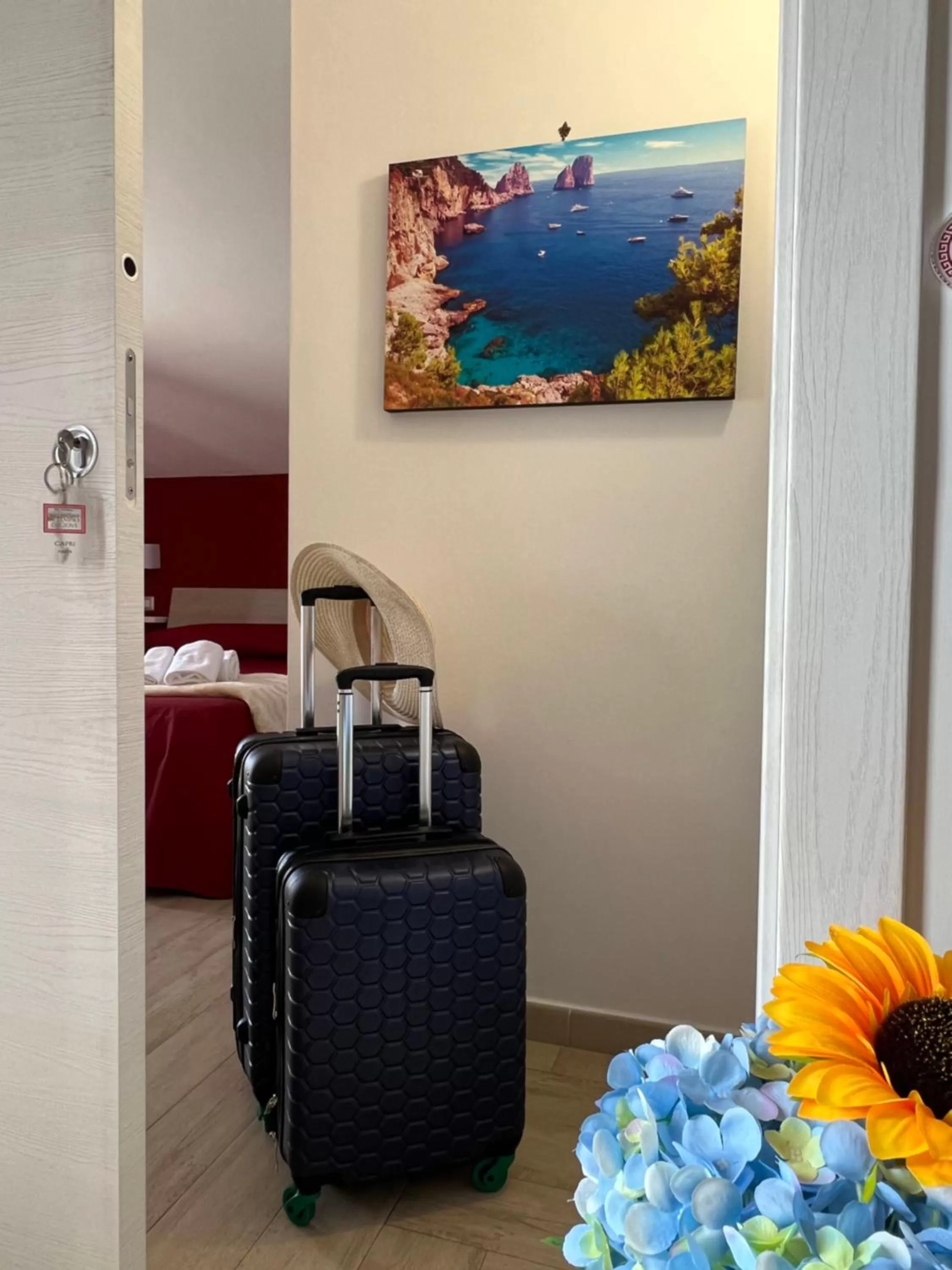 TV/Entertainment Center in Il Tempio Di Giove Suite