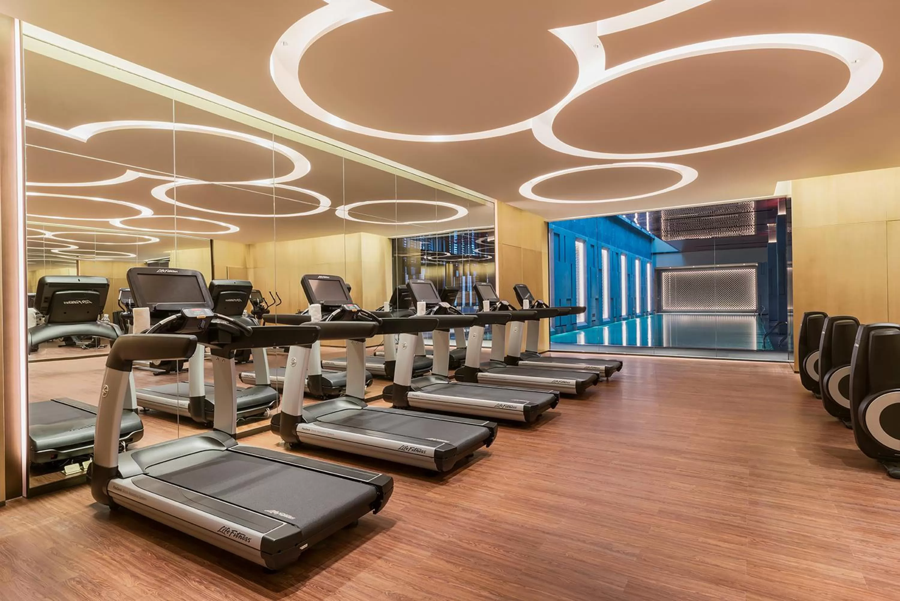 Fitness centre/facilities in Grand Hyatt Changsha