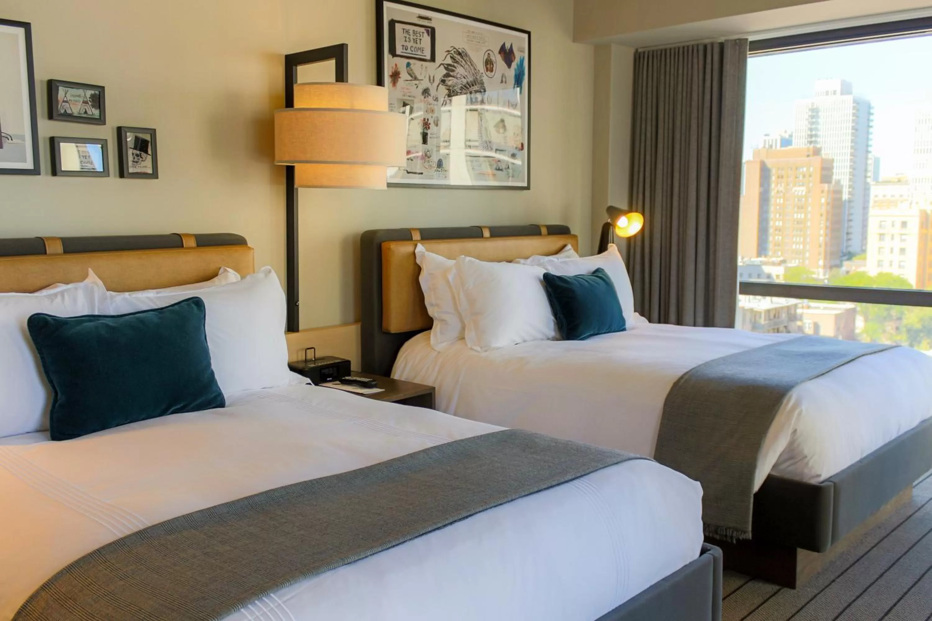 Double Room with Two Double Beds - High Floor in Thompson Chicago, by Hyatt