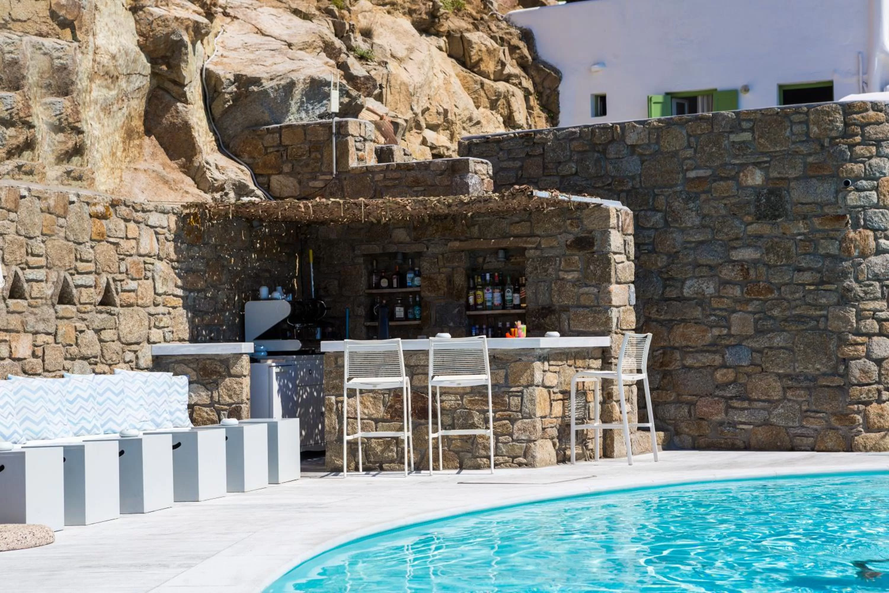 Swimming pool in Mykonos Beach Hotel