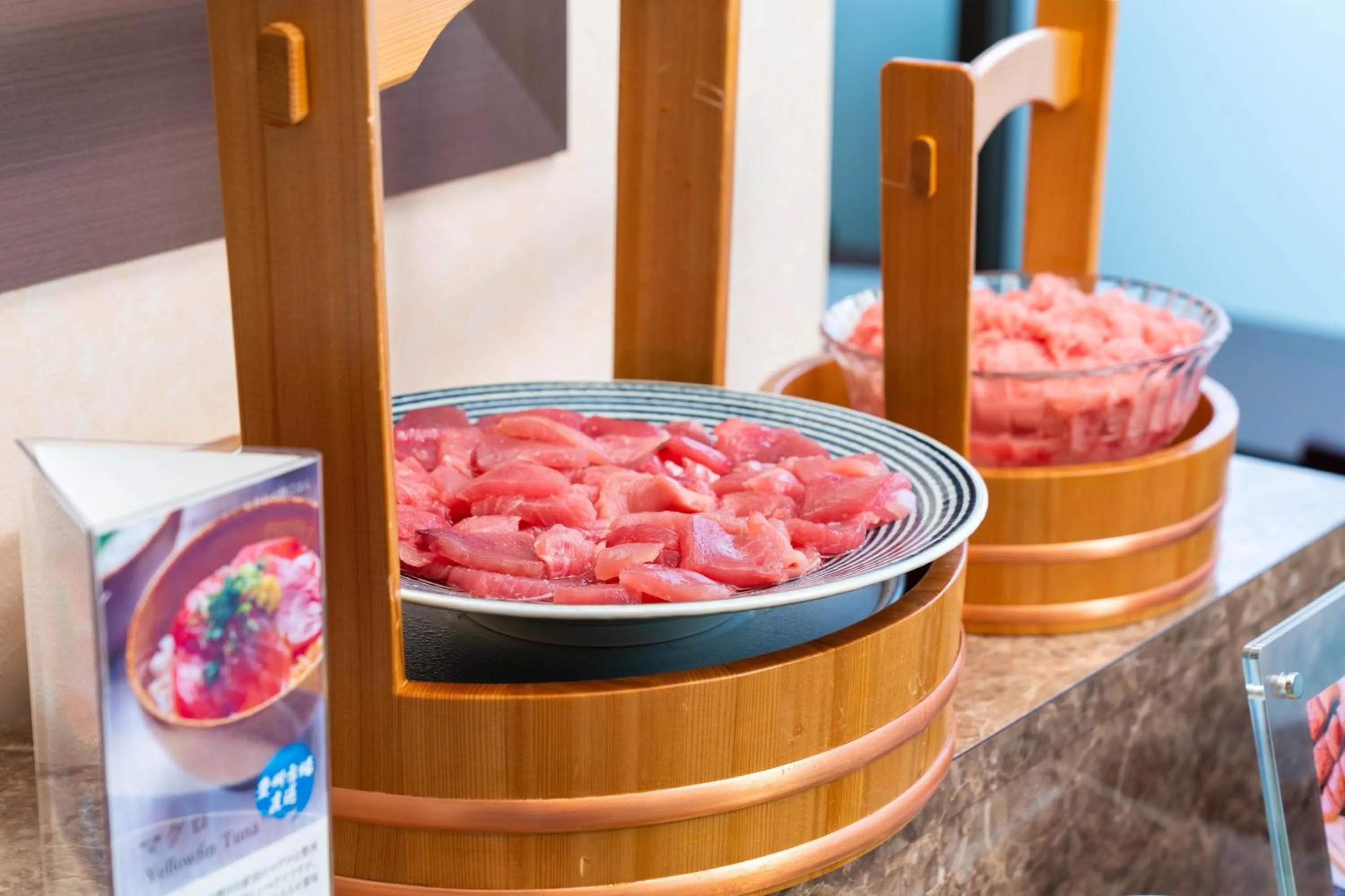 Food in Vessel Inn Yachiyo Katsudai Station