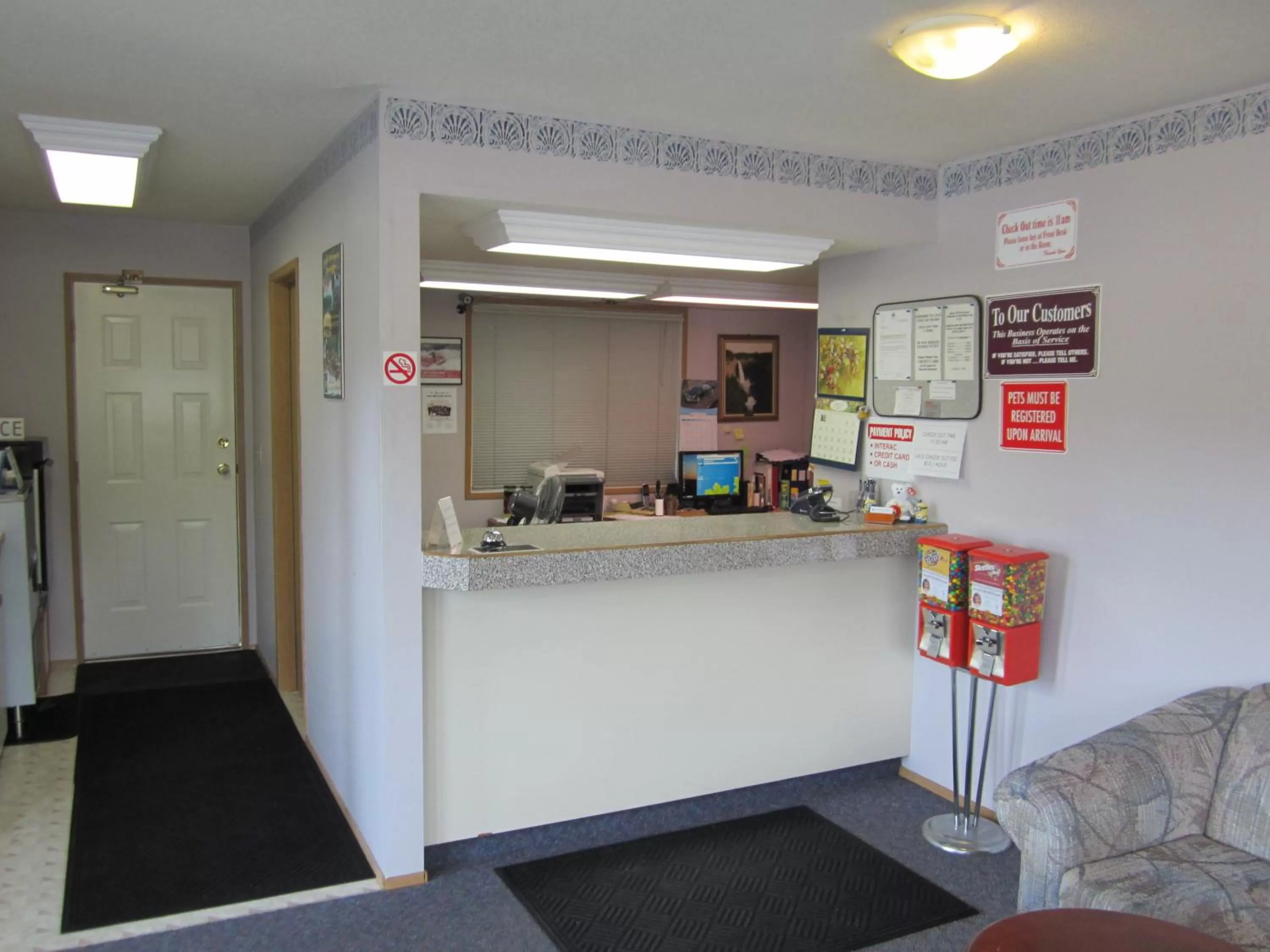 Lobby or reception in Ace Western Motel