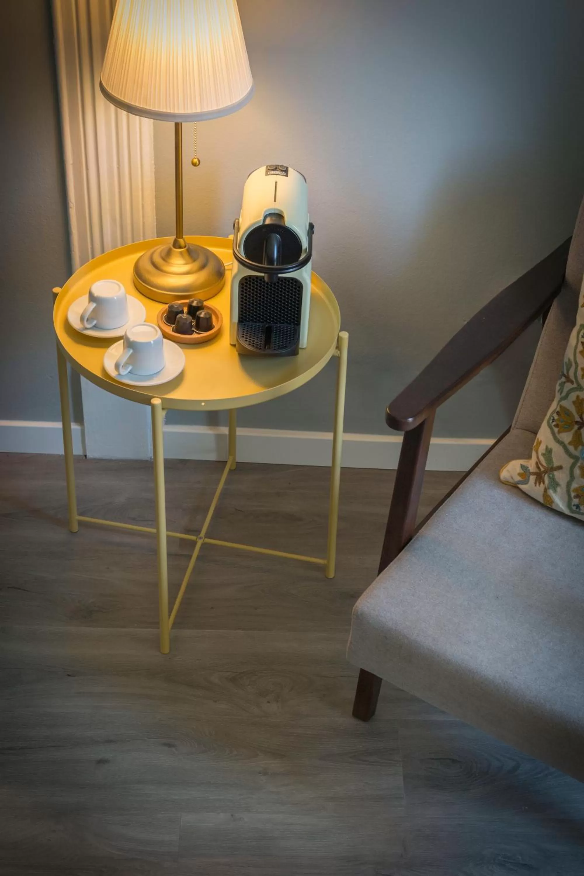 Decorative detail, Seating Area in The Hygge Lisbon Suites - Estrela