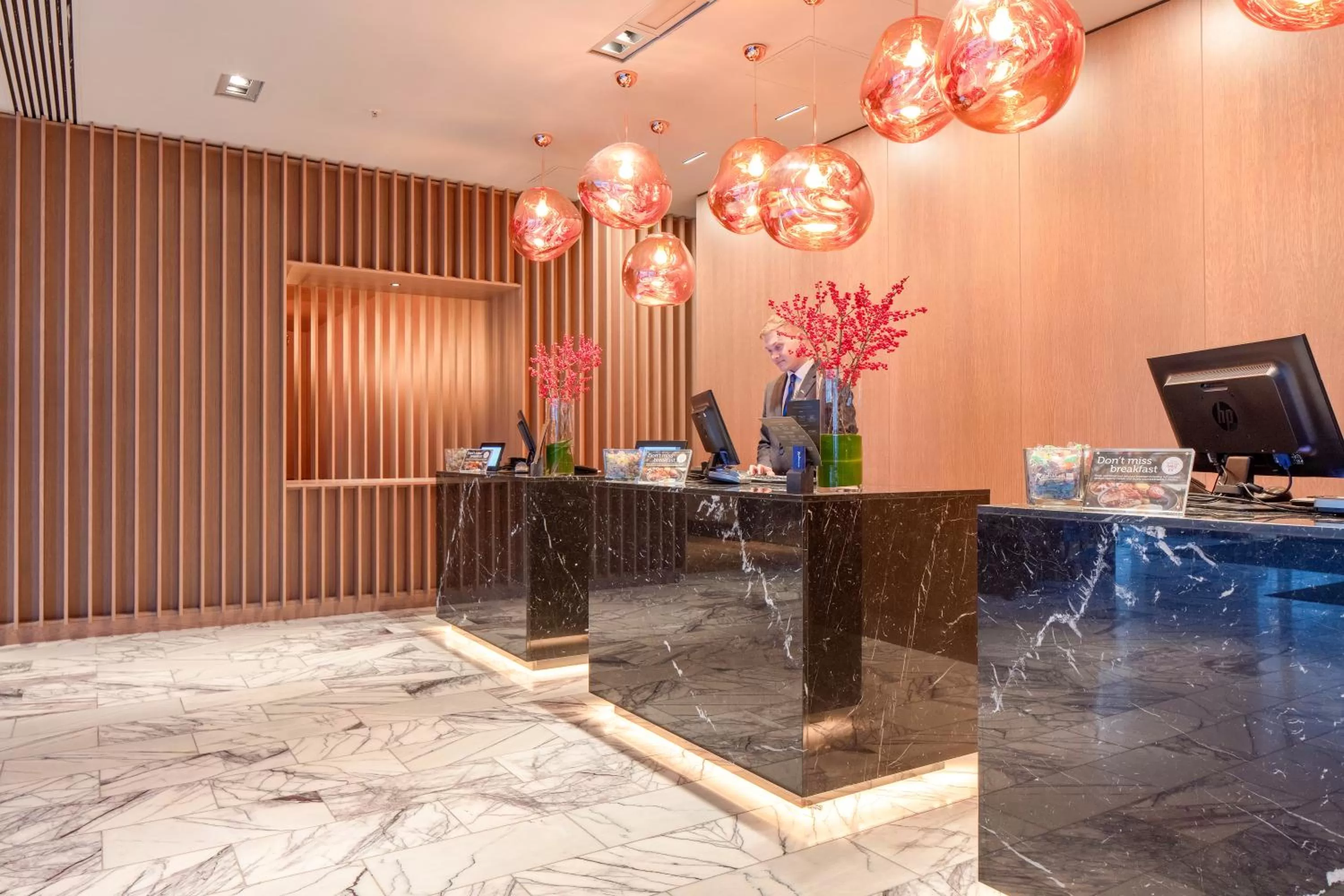 Lobby or reception in Radisson Blu Hotel, Glasgow