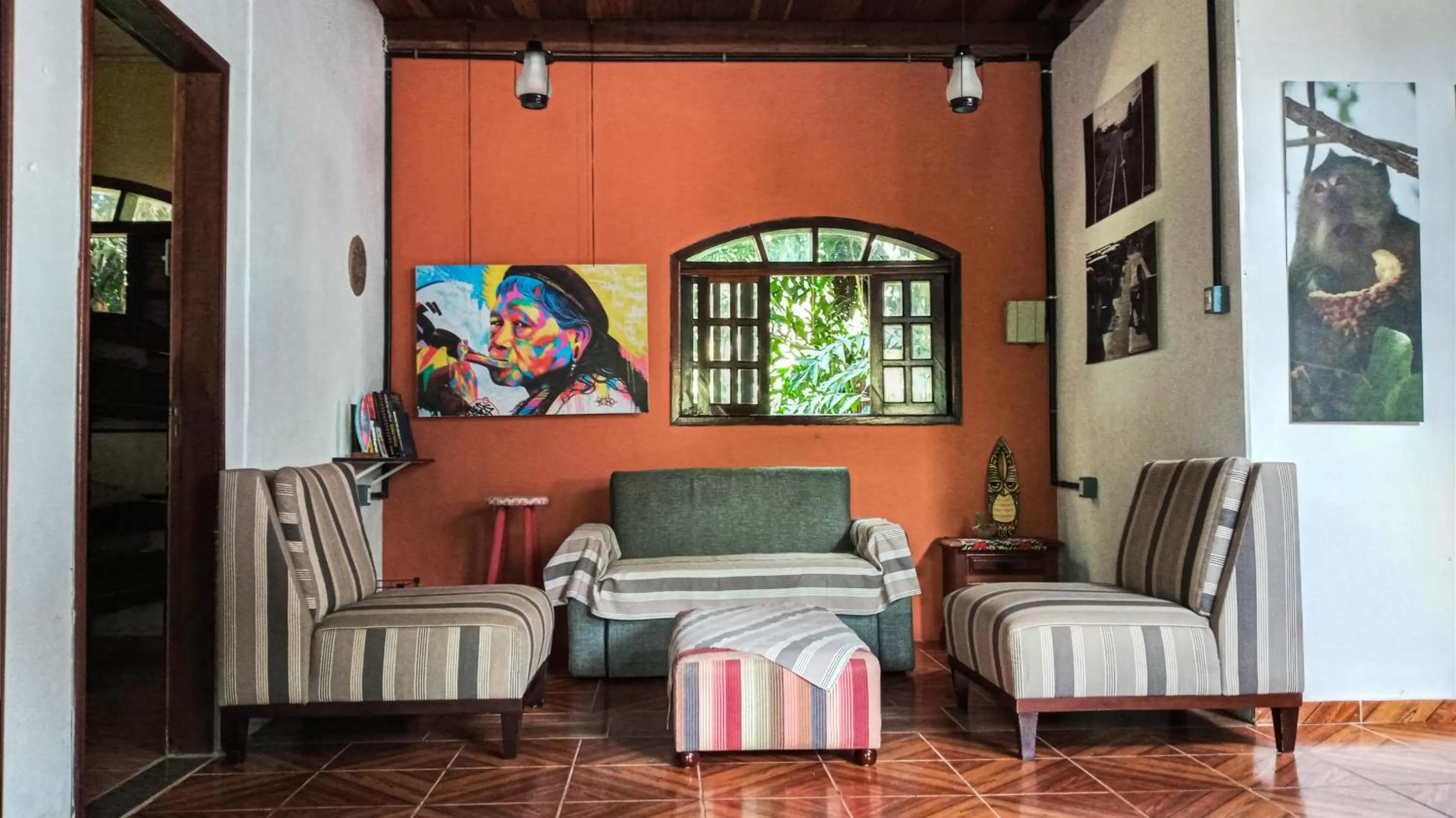 Living room in Pousada e Hostel Marthi