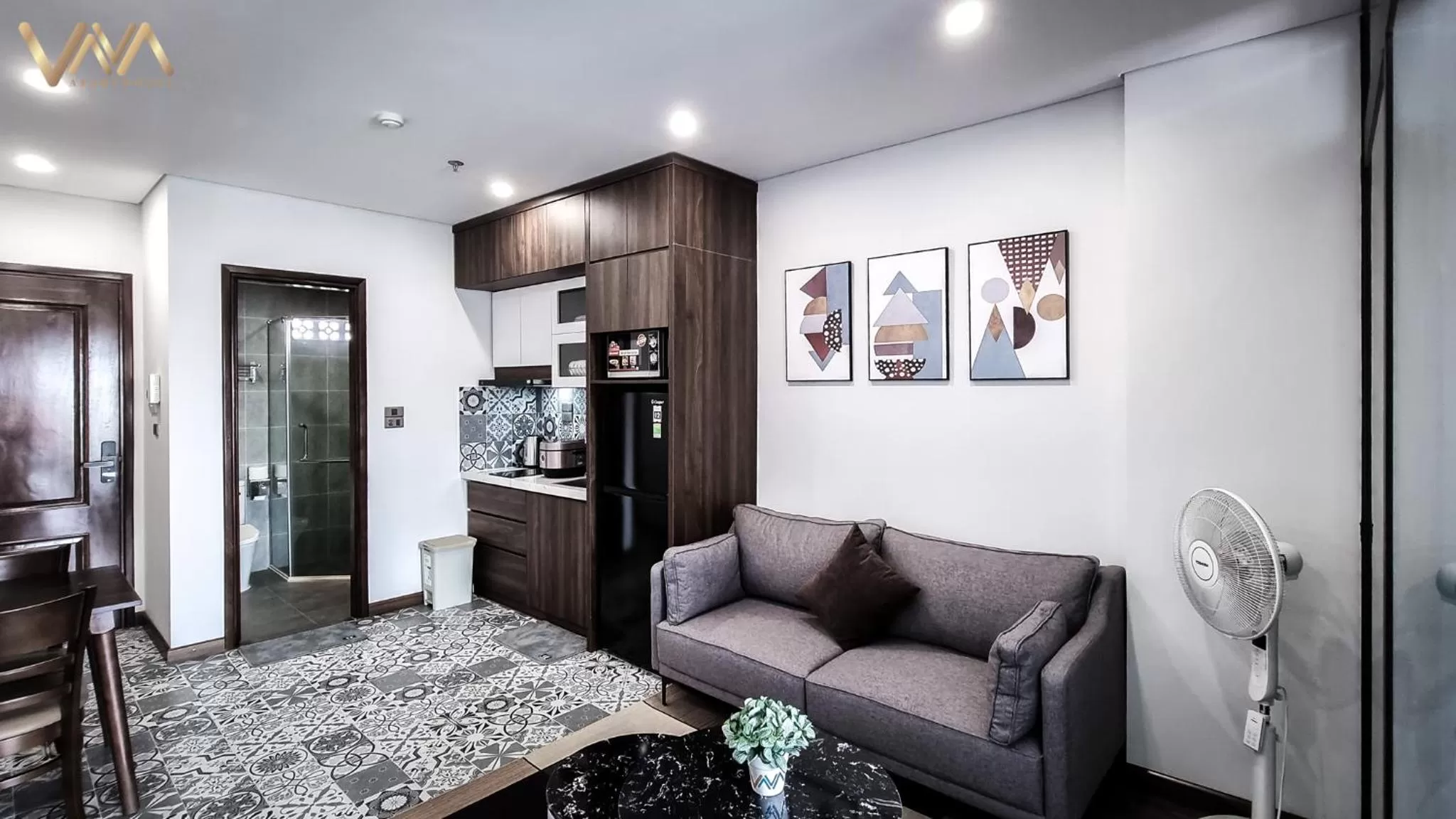 Living room in VNAHOMES APARTHOTEL