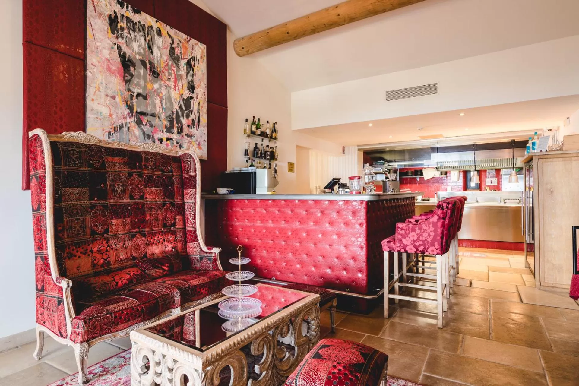 Lounge or bar, Lobby/Reception in Le Petit Palais D'Aglae