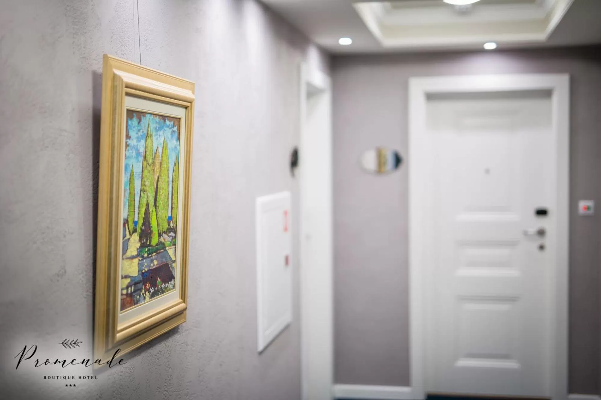 Decorative detail in Hotel Residence Promenade