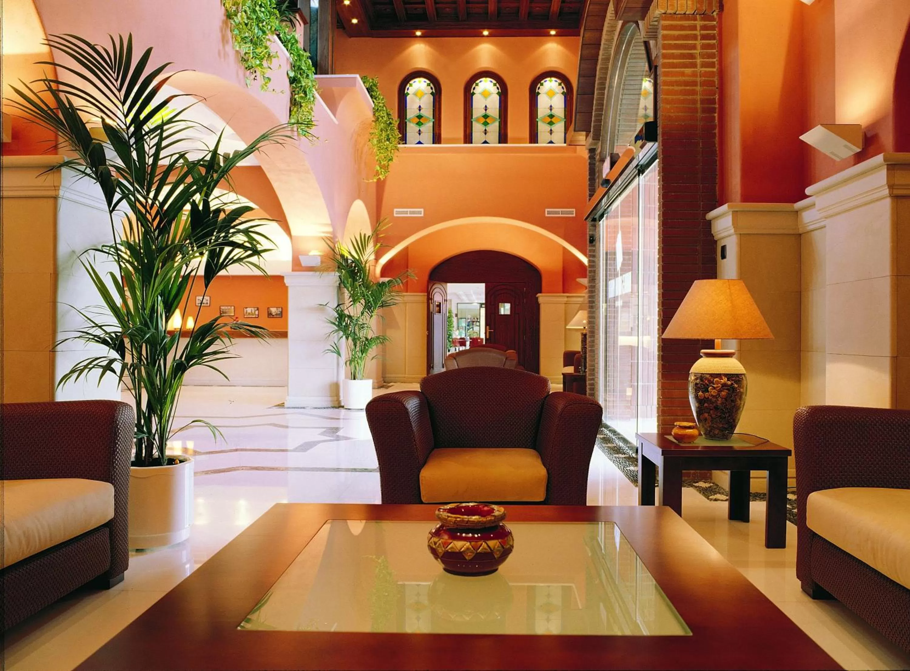Lobby or reception in Hotel Abades Guadix