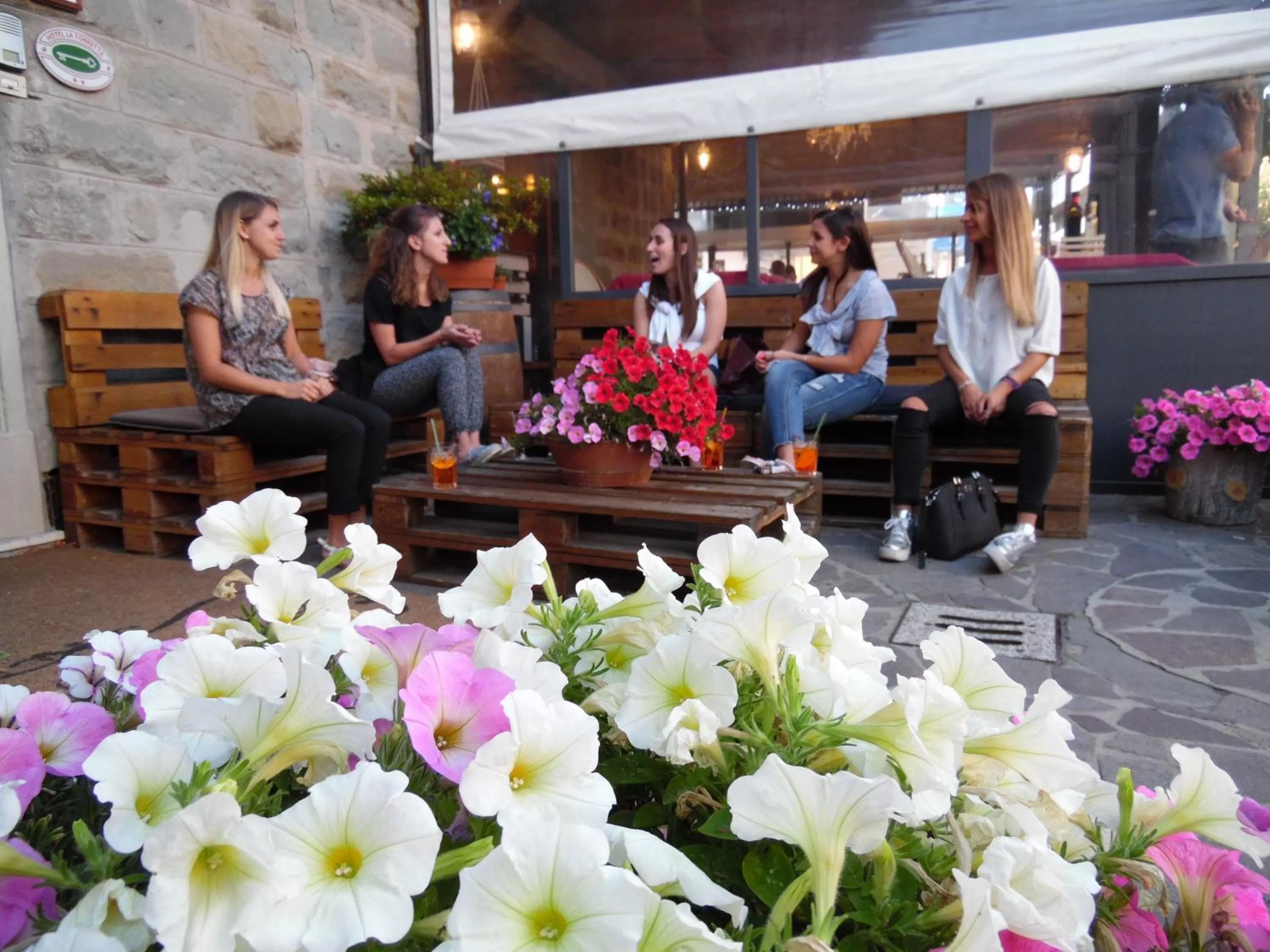 Garden in Albergo Ristorante La Torretta