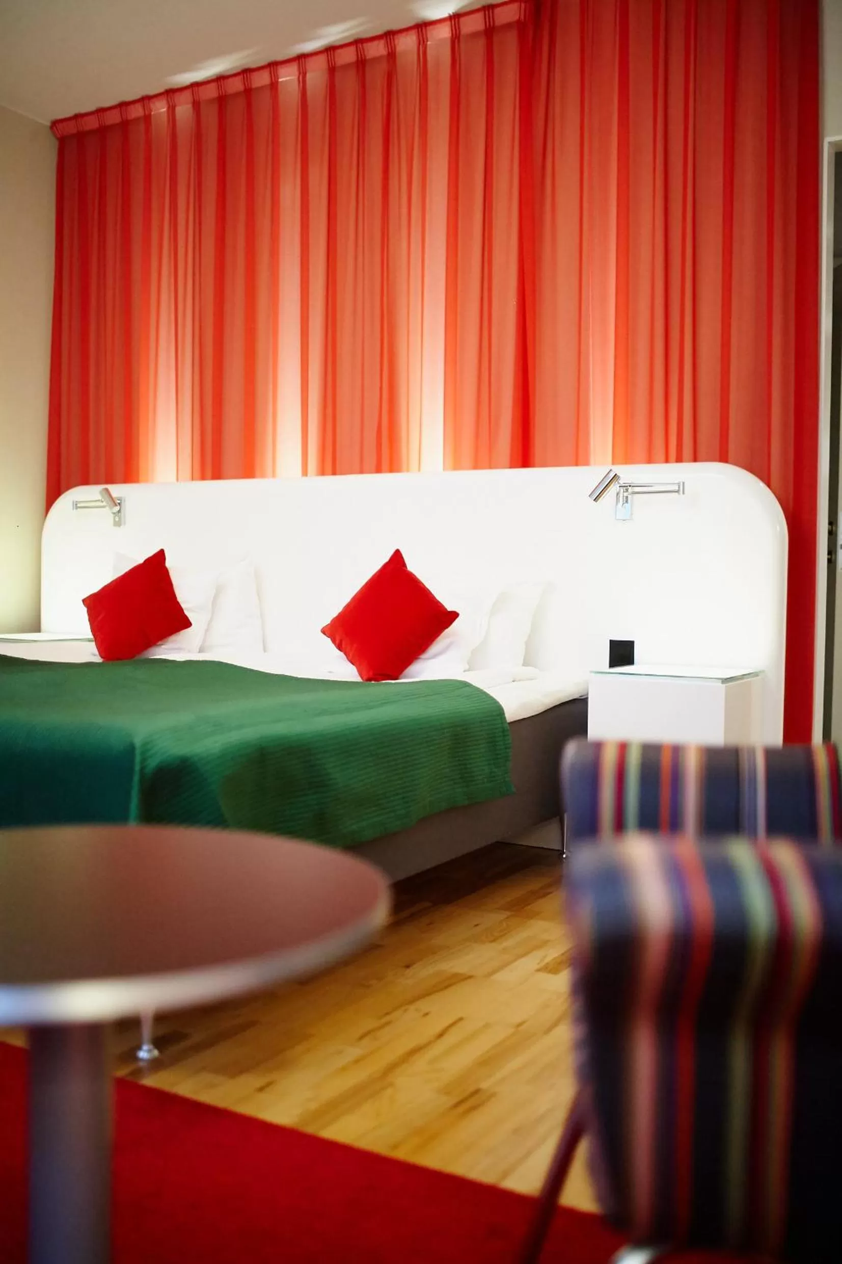 Bed in ProfilHotels Savoy