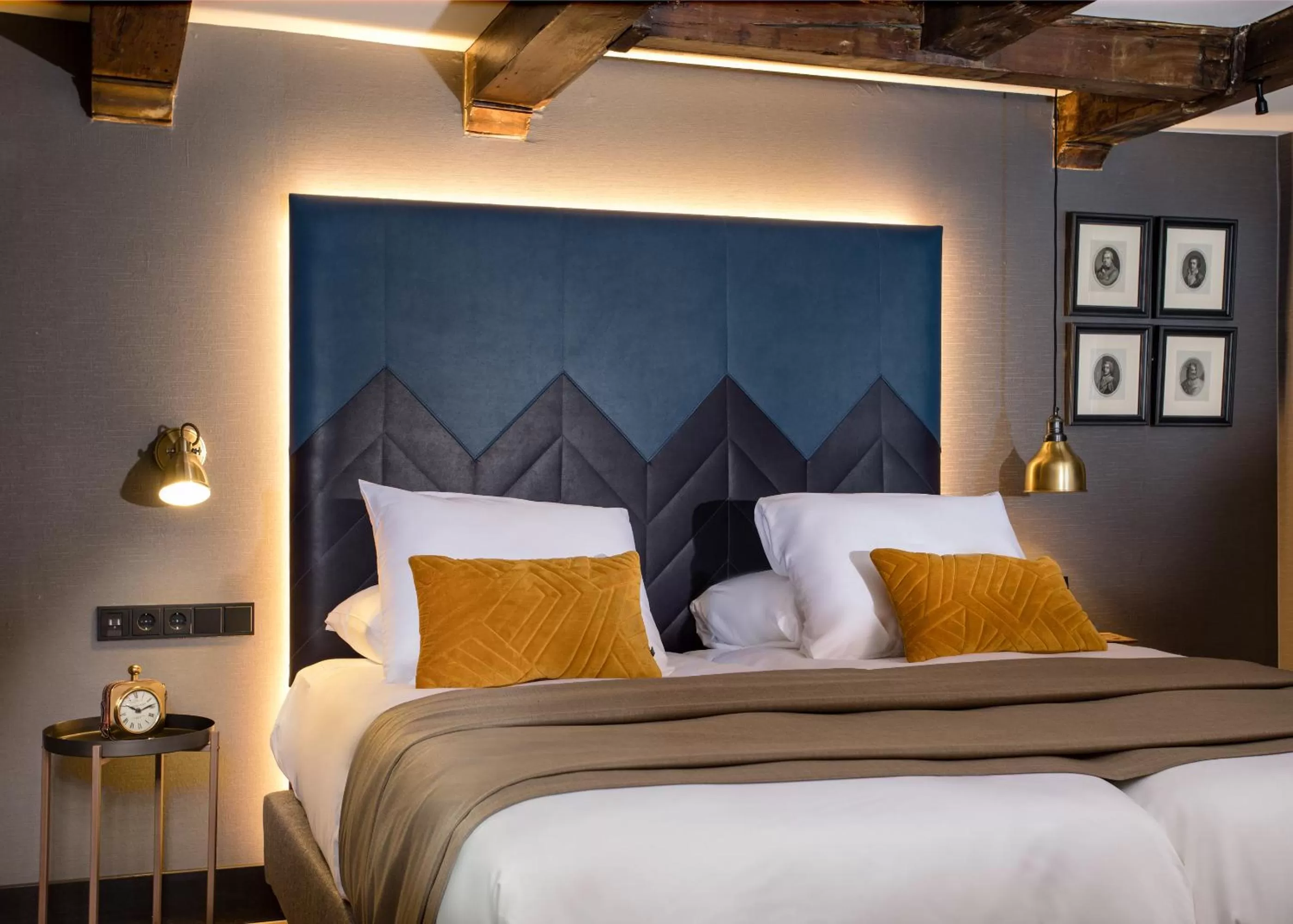 Bed in The Hendrick's Hotel