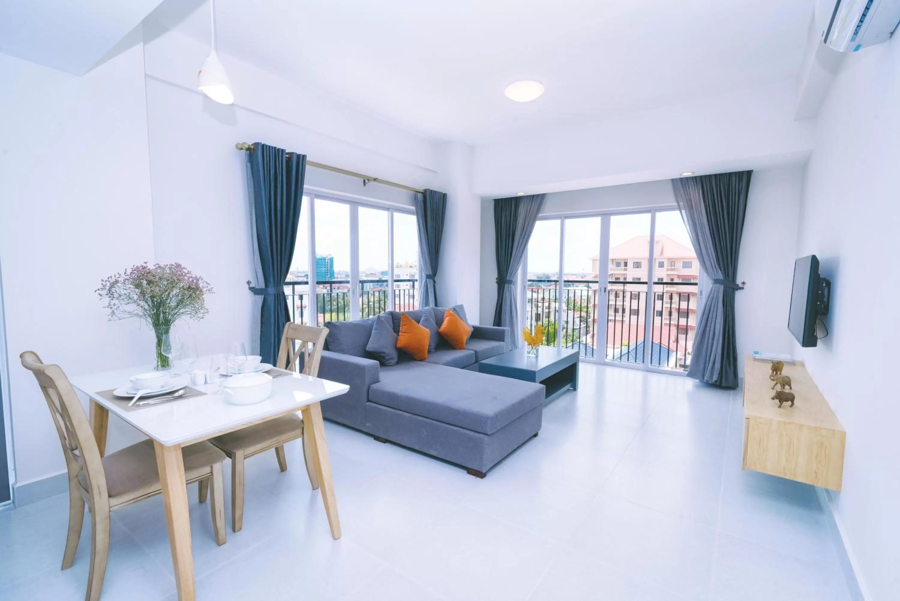 Living room in Sun Apartment