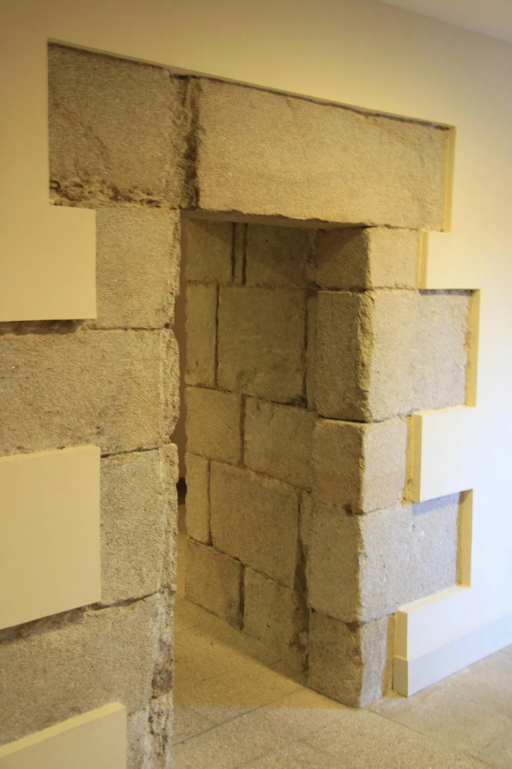 Decorative detail in Hospedería San Martín Pinario