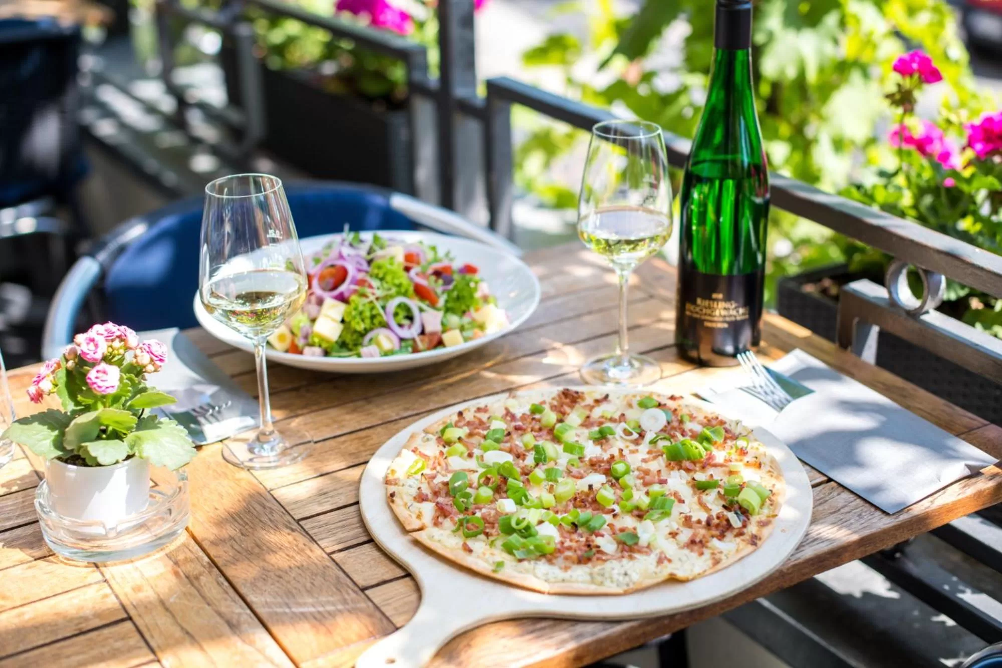 Food and drinks in Hotel Karl Müller