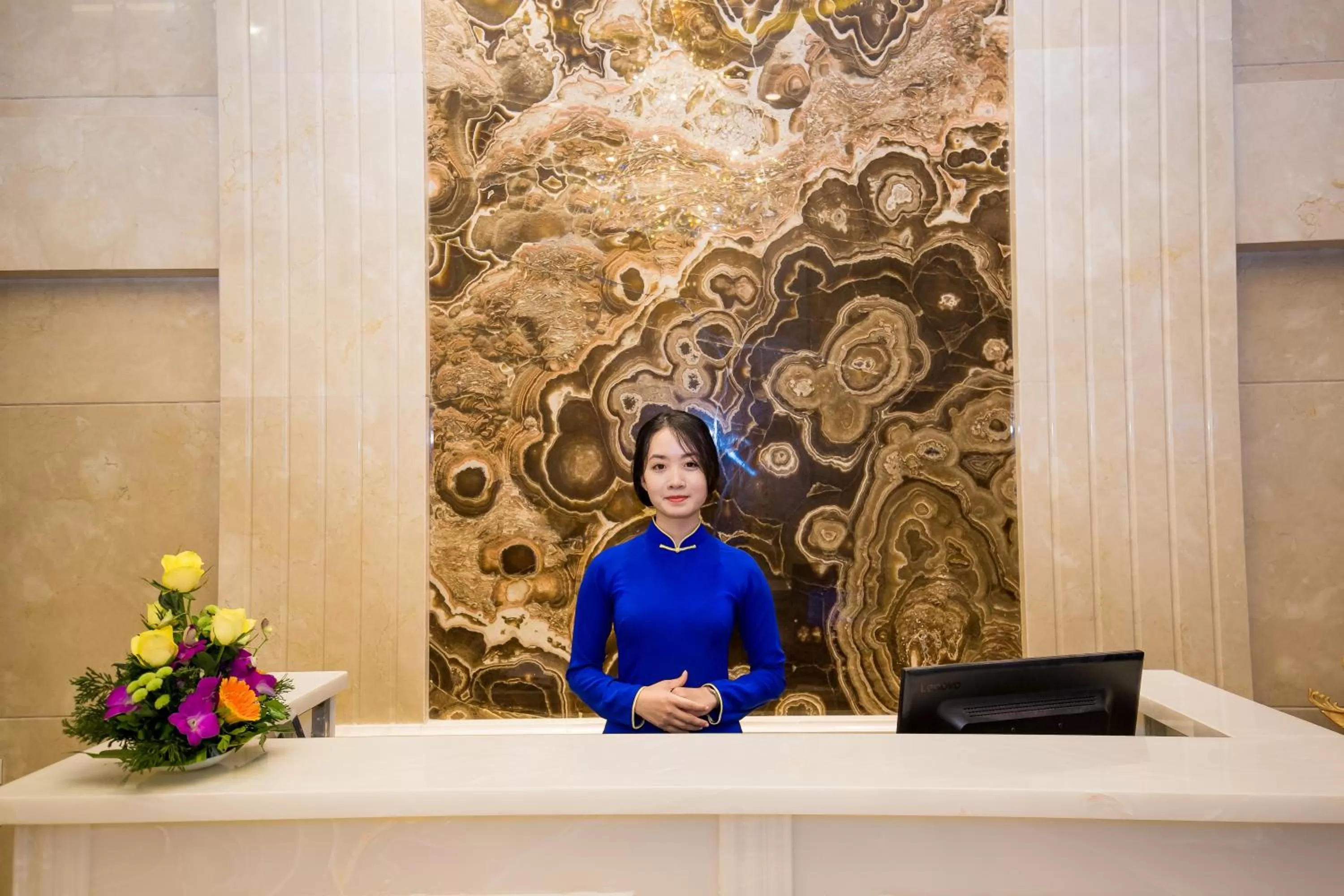 Facade/entrance in Little Hanoi Deluxe Hotel