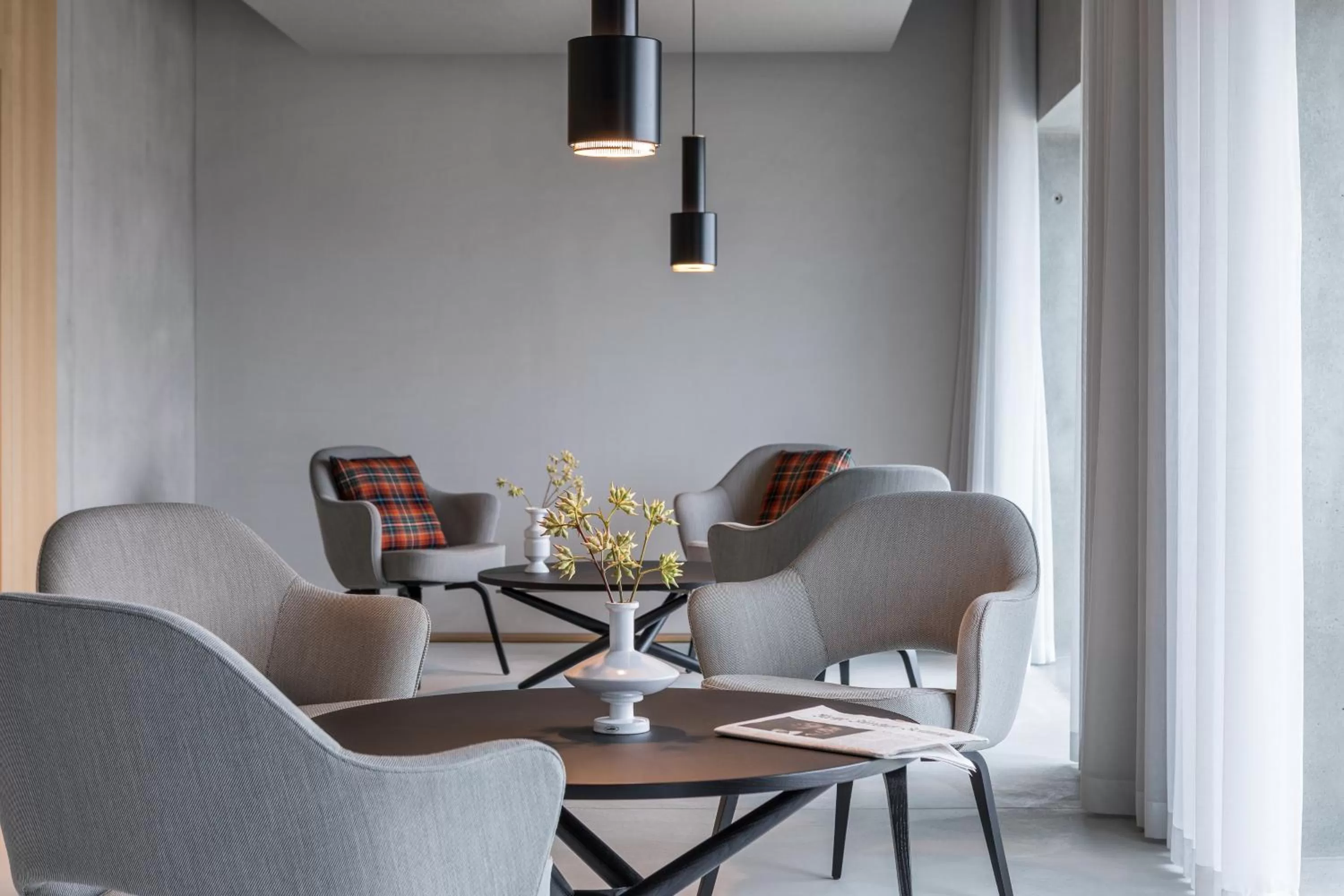 Communal lounge/ TV room in Placid Hotel Design & Lifestyle Zurich