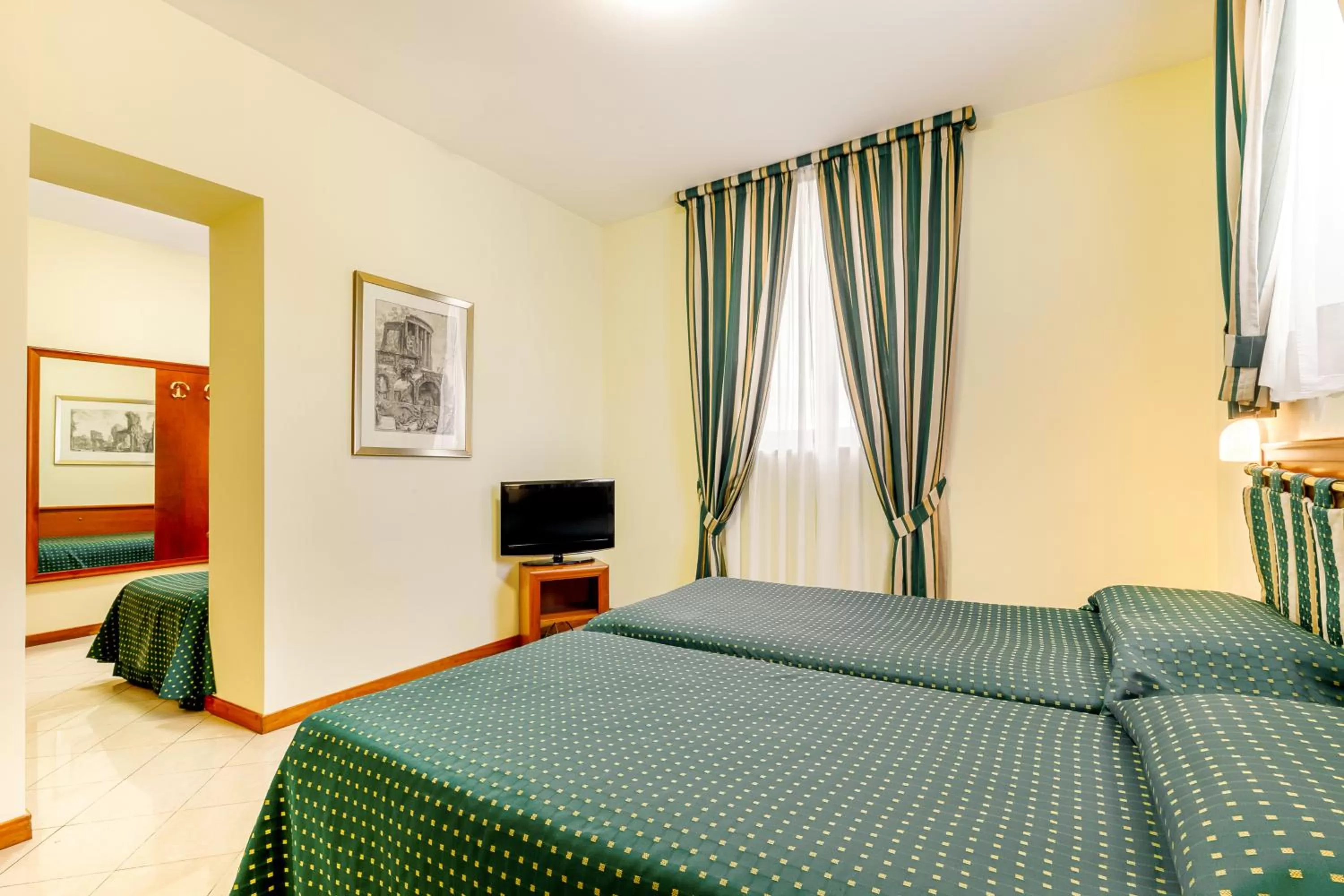 Bedroom, Bed in Residenza Paolo VI