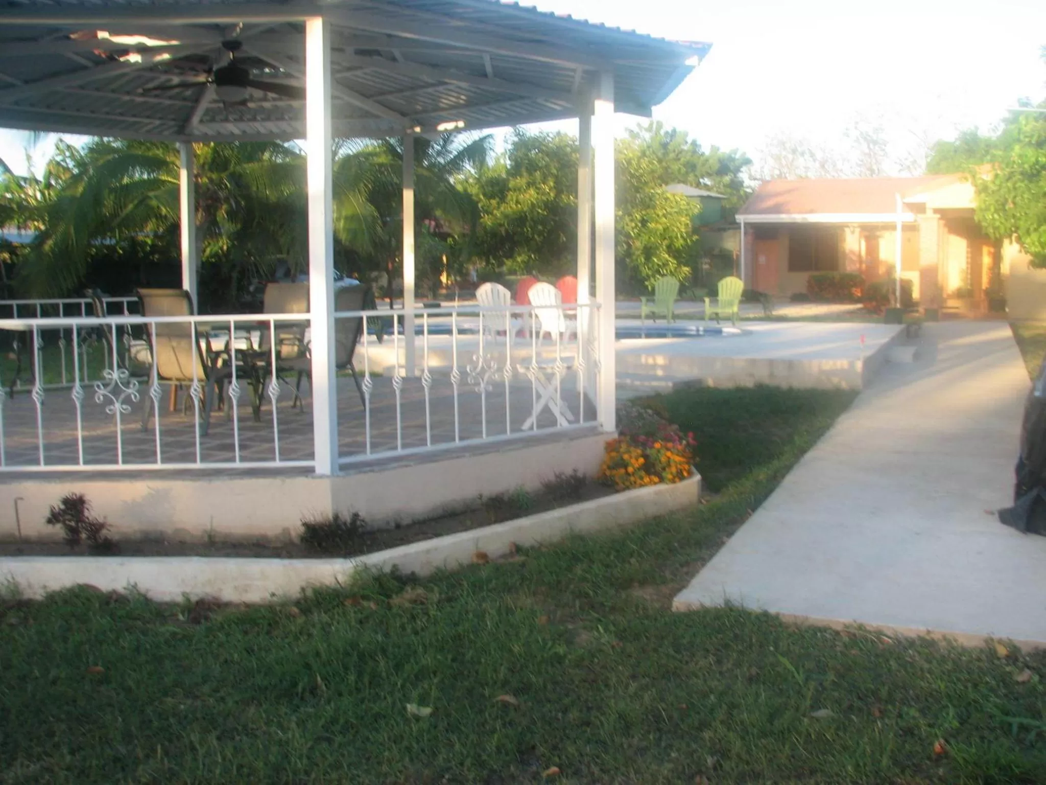 Patio in Hotel La Arena