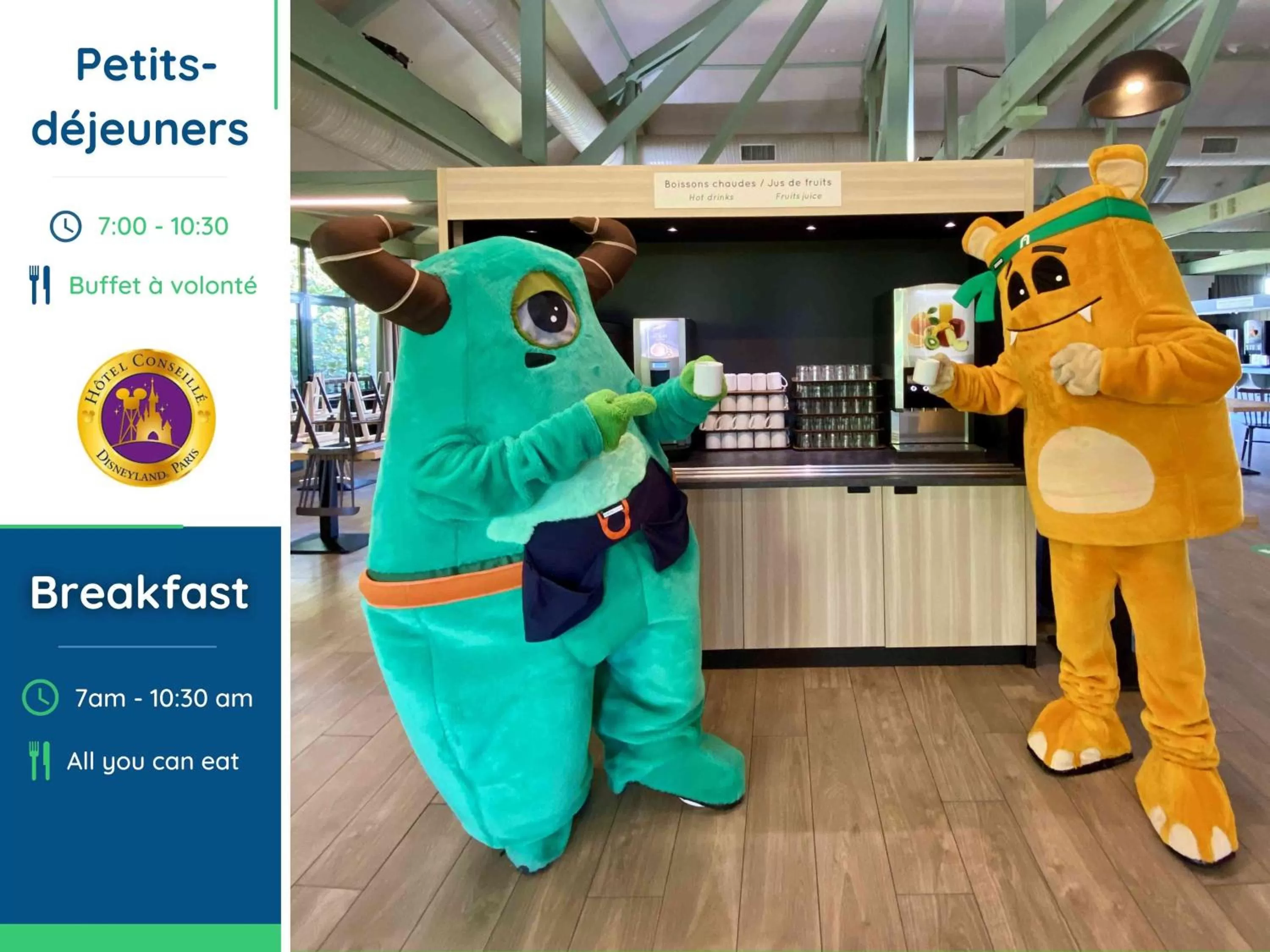 Restaurant/places to eat in Campanile Val de France