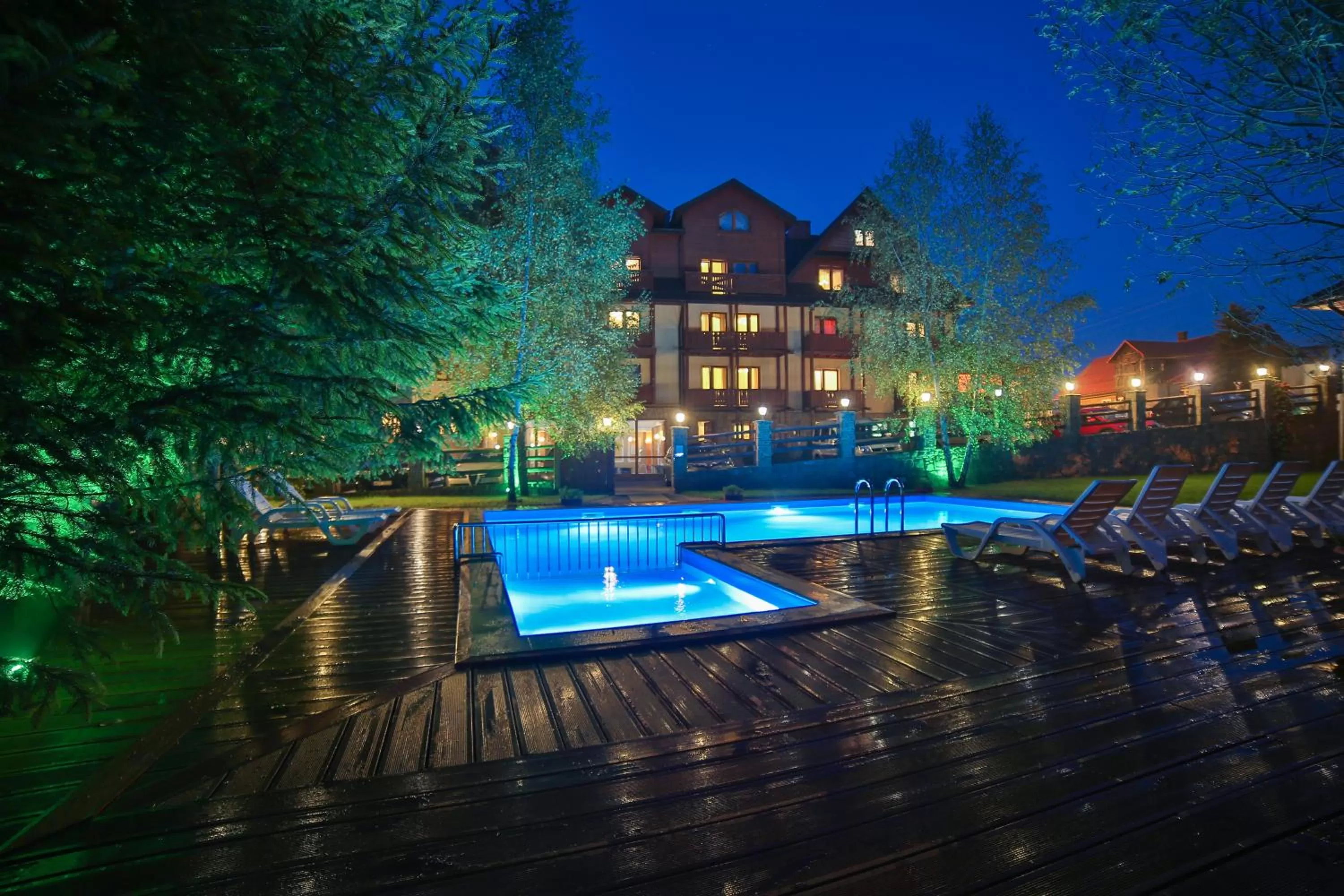 Swimming pool in Hotel&SPA Jawor