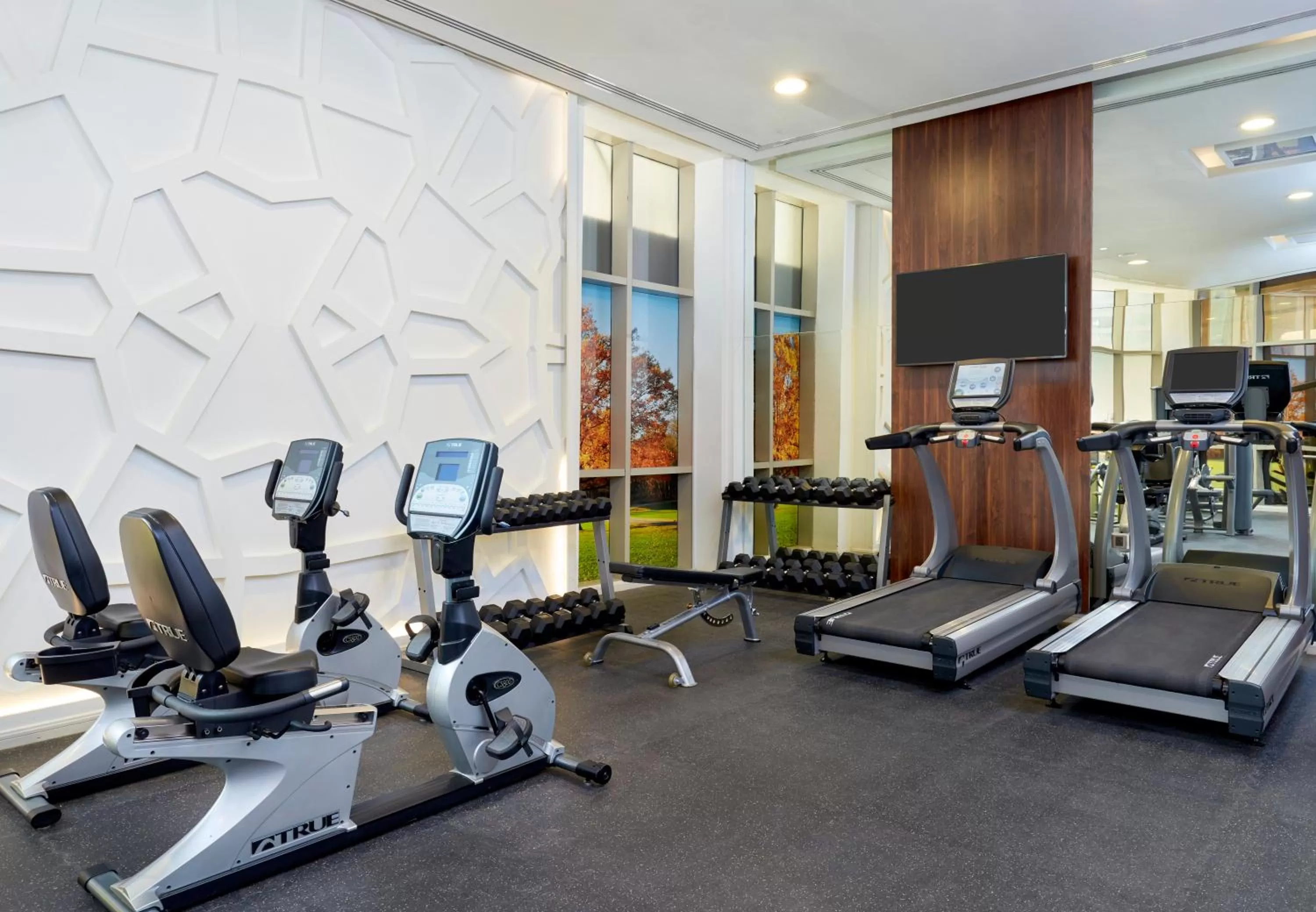 Fitness centre/facilities in Best Plaza West Bay Hotel