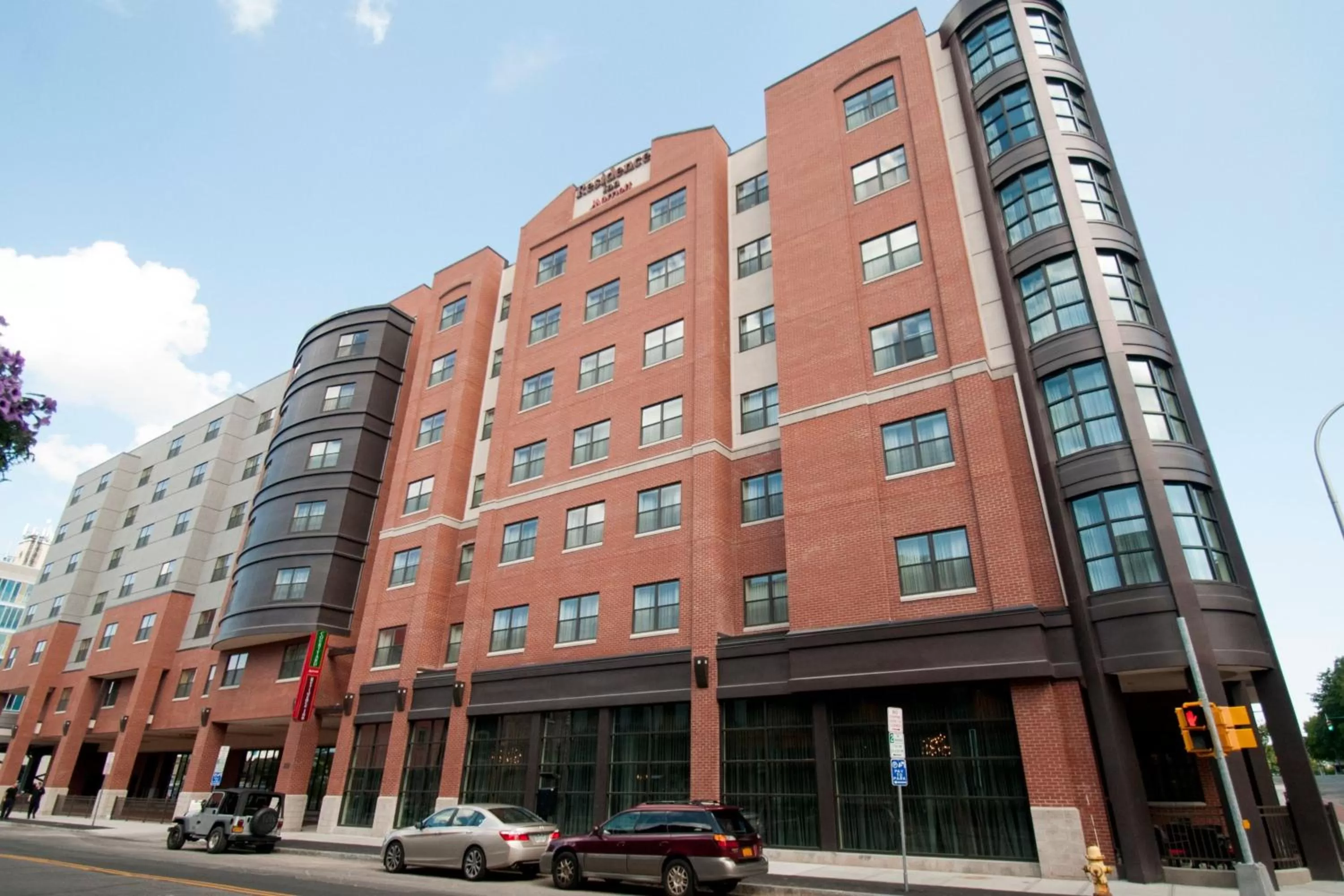 Property building in Residence Inn Syracuse Downtown at Armory Square