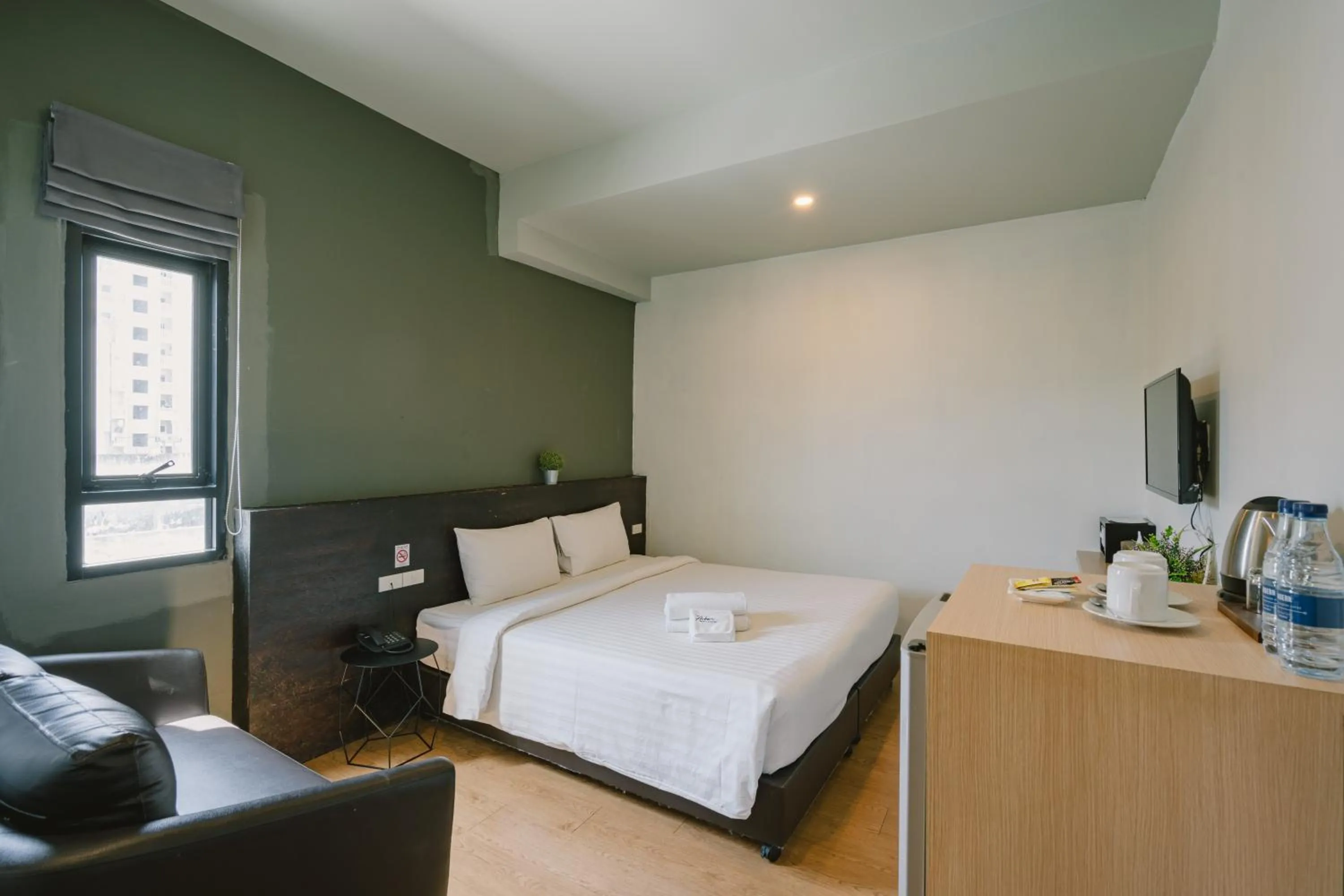 Bed in The Arbern Hotel x Bistro - SHA Extra Plus