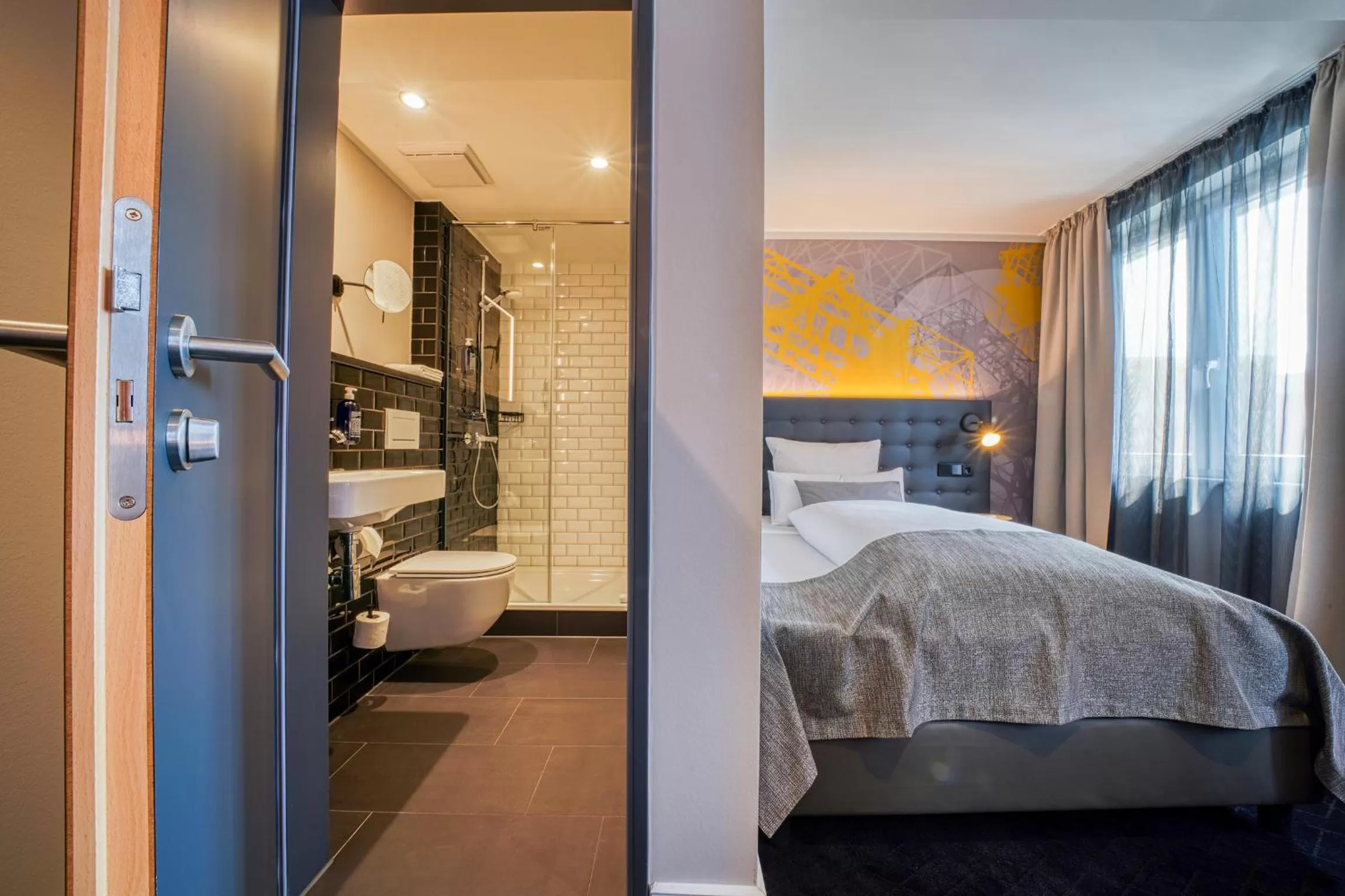 Bathroom in NYCE Hotel Dortmund Thier Galerie