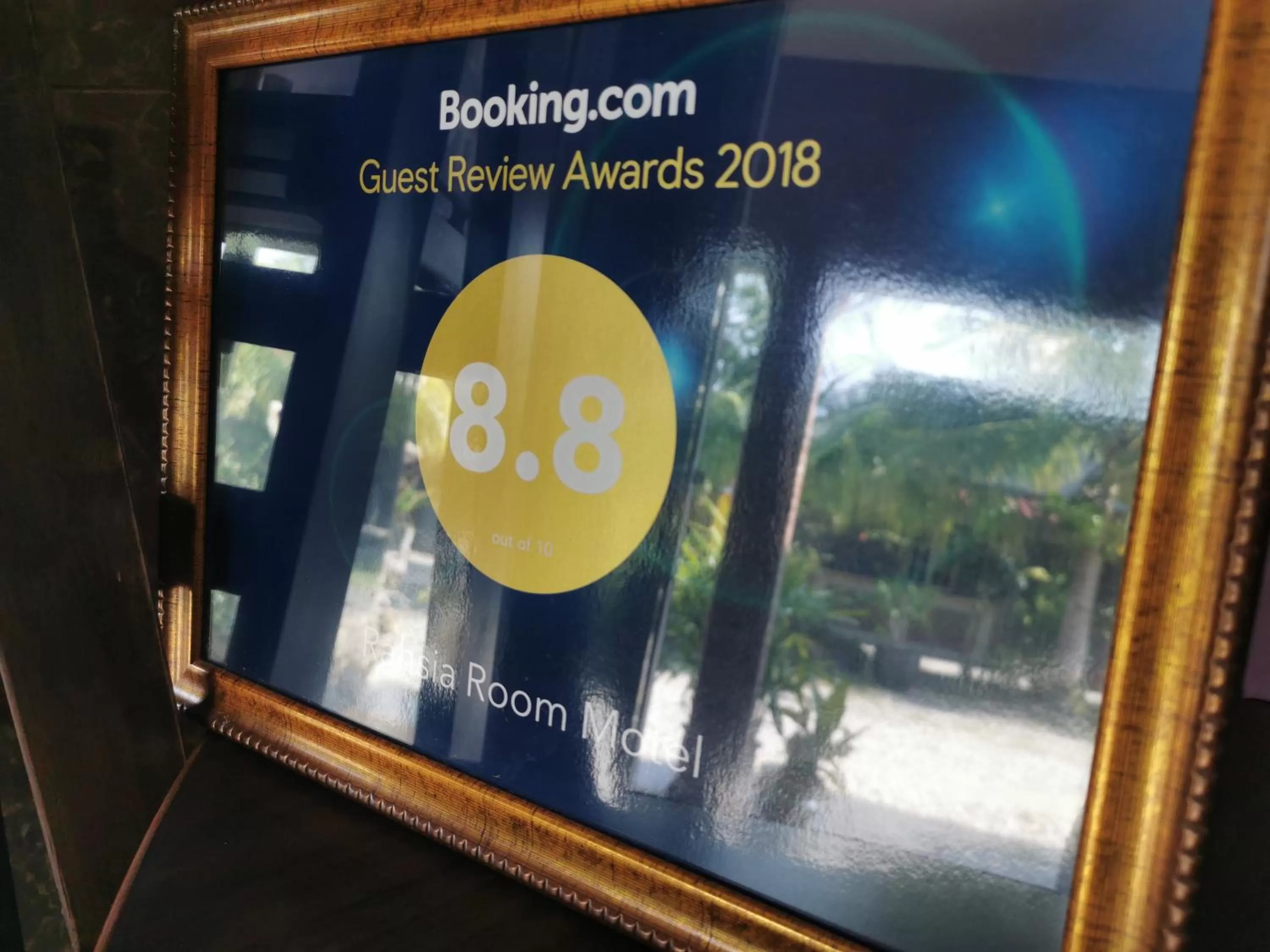 Certificate/Award in Cenang Room Rahsia Motel