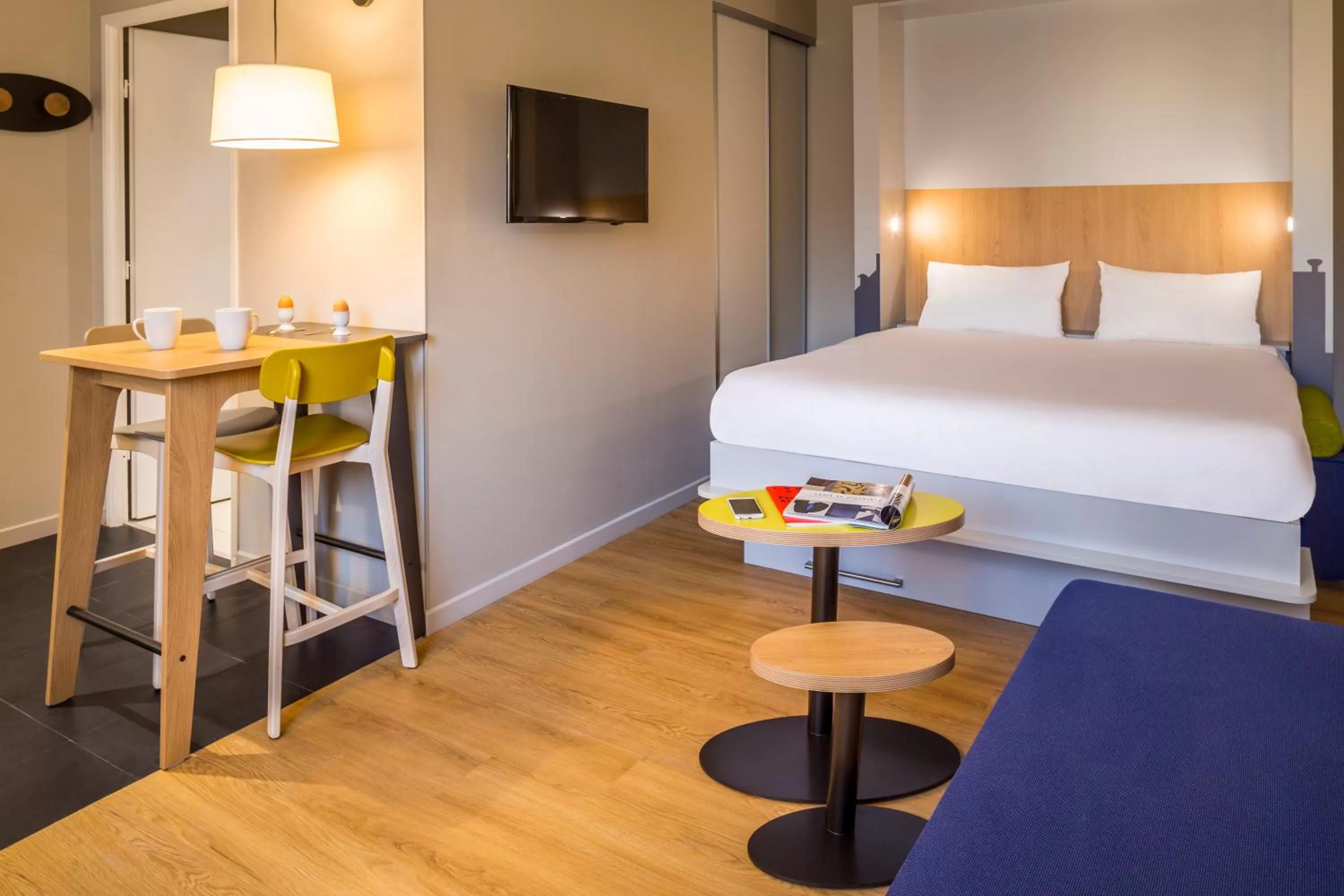 Photo of the whole room, Bed in Aparthotel Adagio access Montpellier Centre