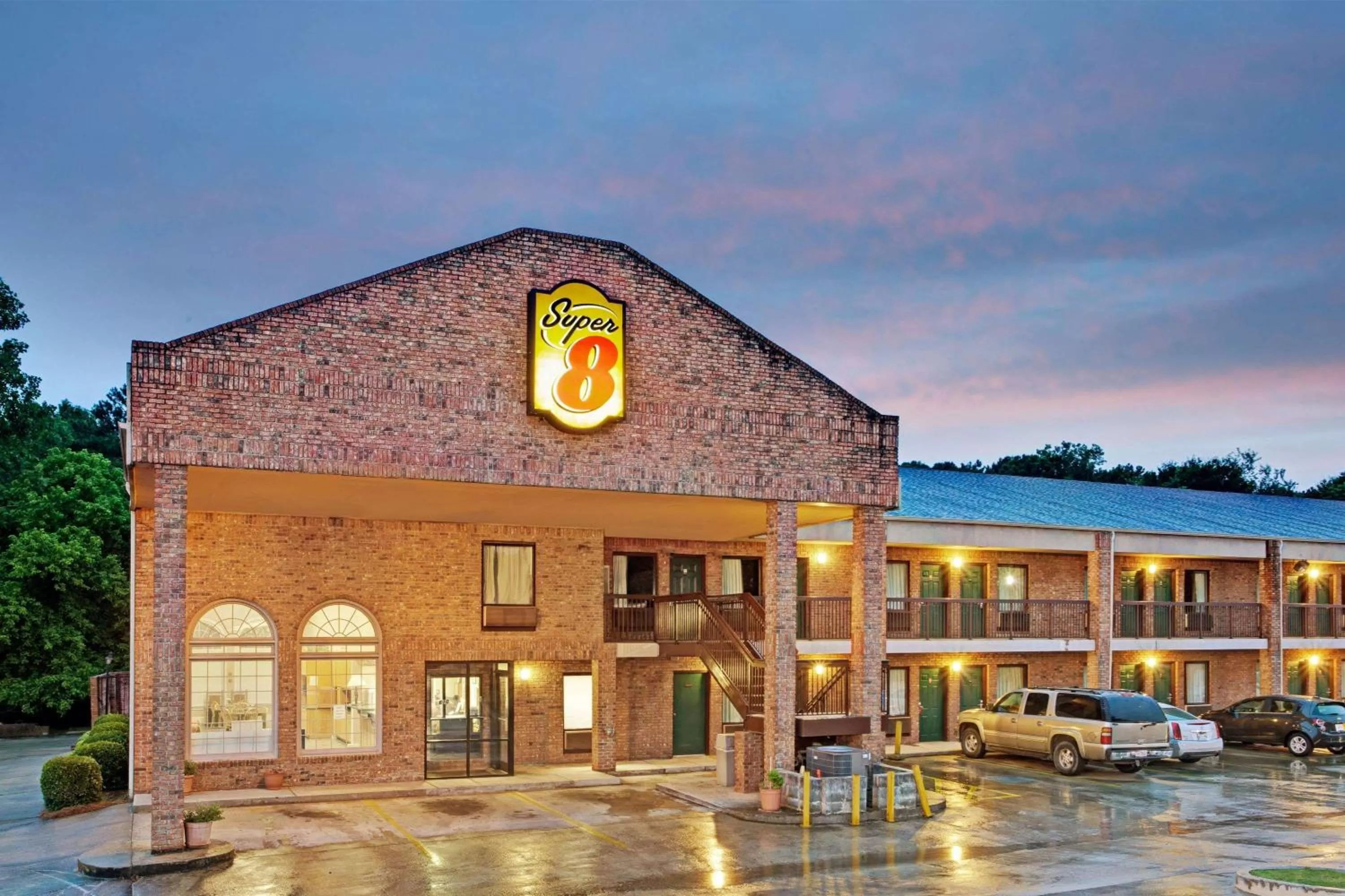 Property building in Super 8 by Wyndham Marietta/West/Atl Area