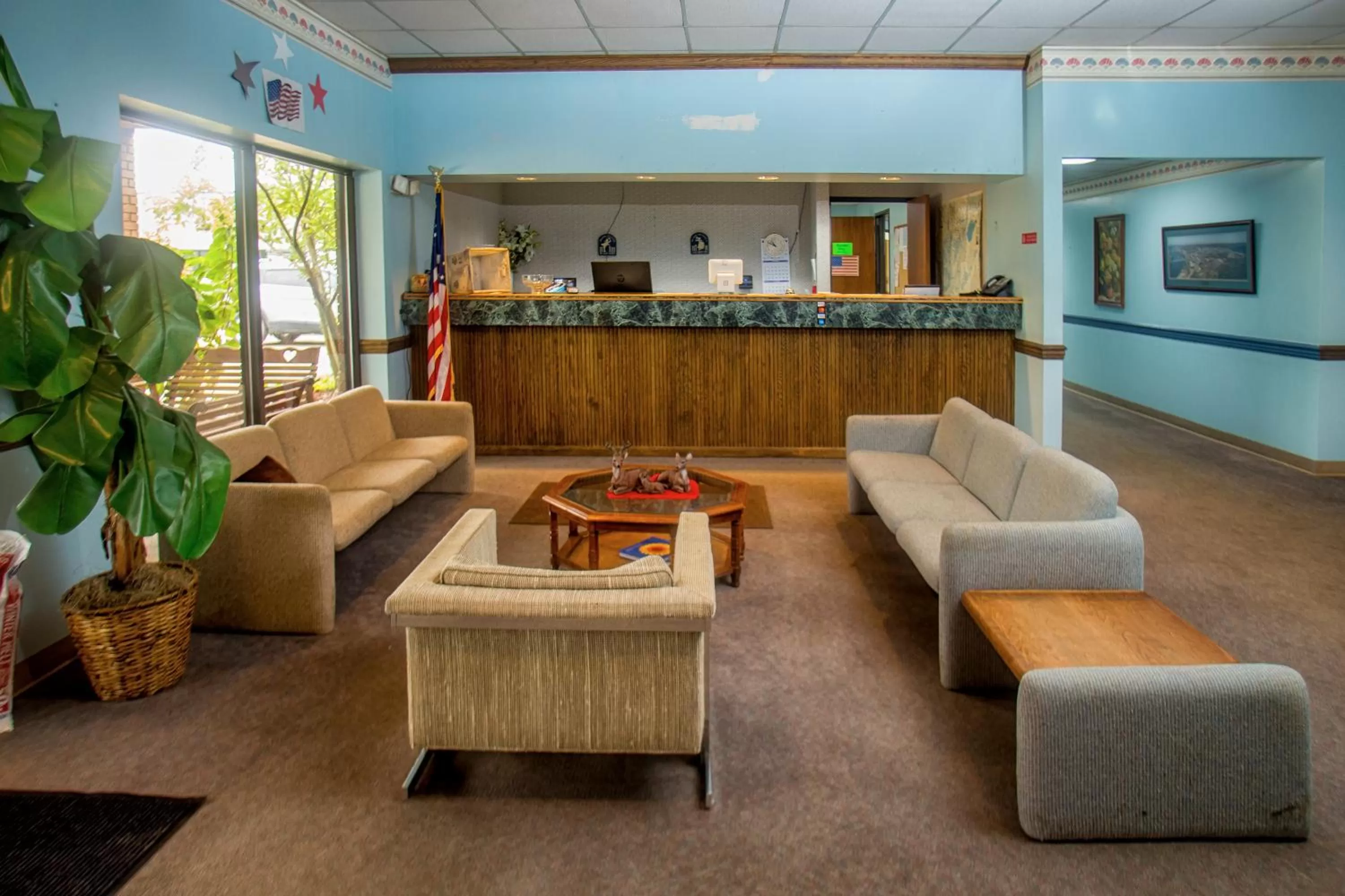 Lobby or reception in Lafayette Inn