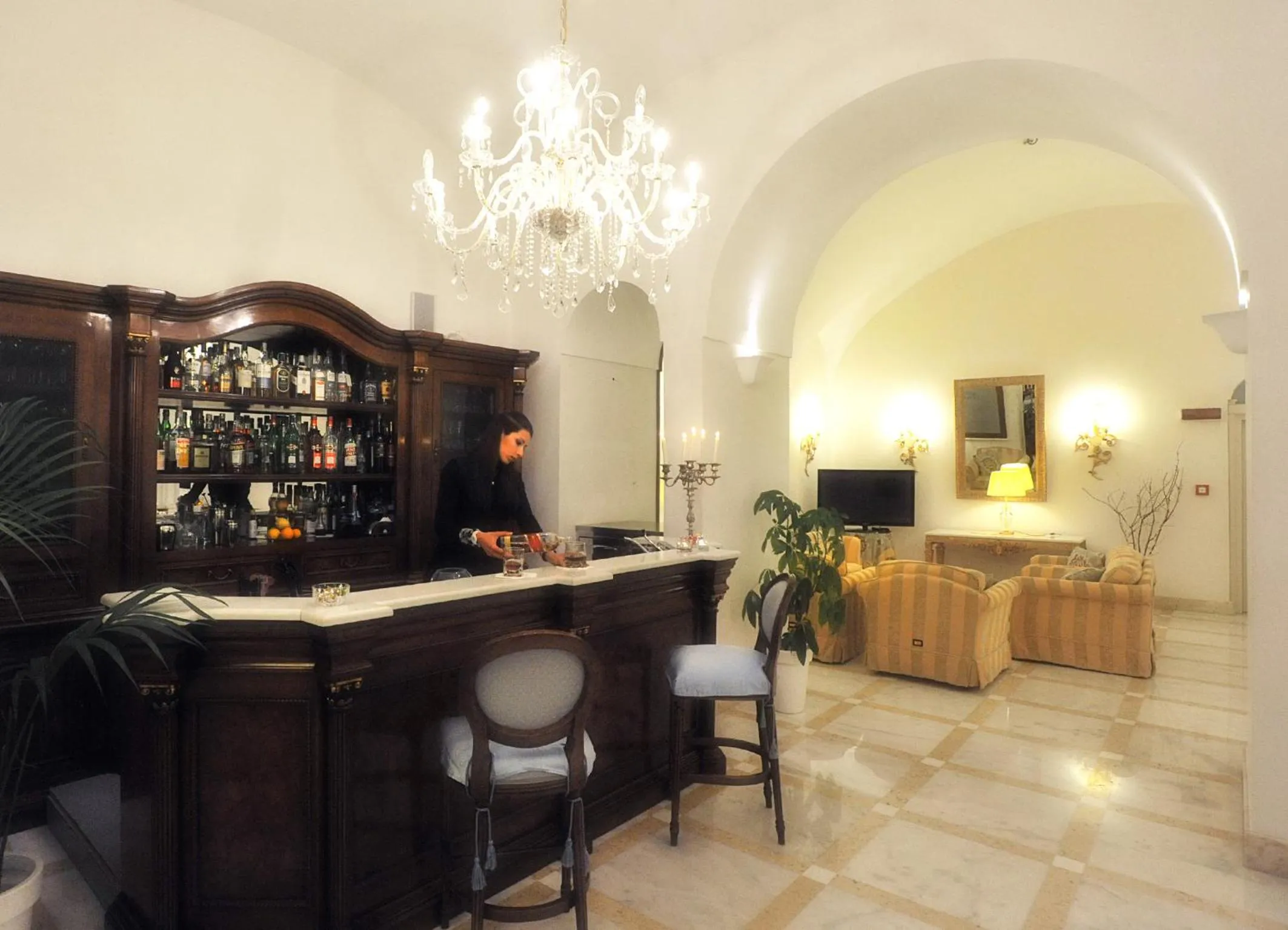 Lounge or bar in Hotel Villa Fraulo
