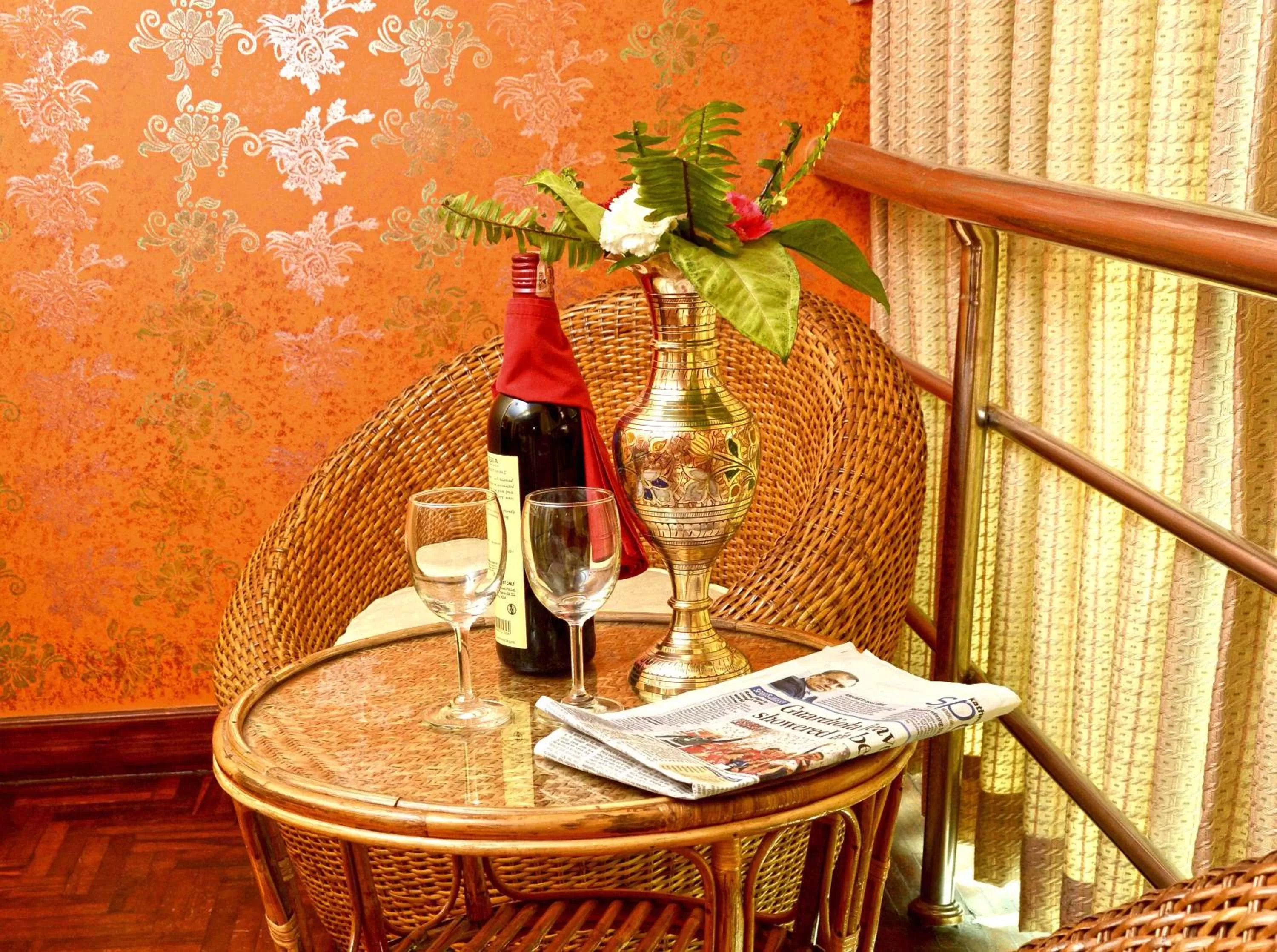 Alcoholic drinks in Kathmandu Eco Hotel