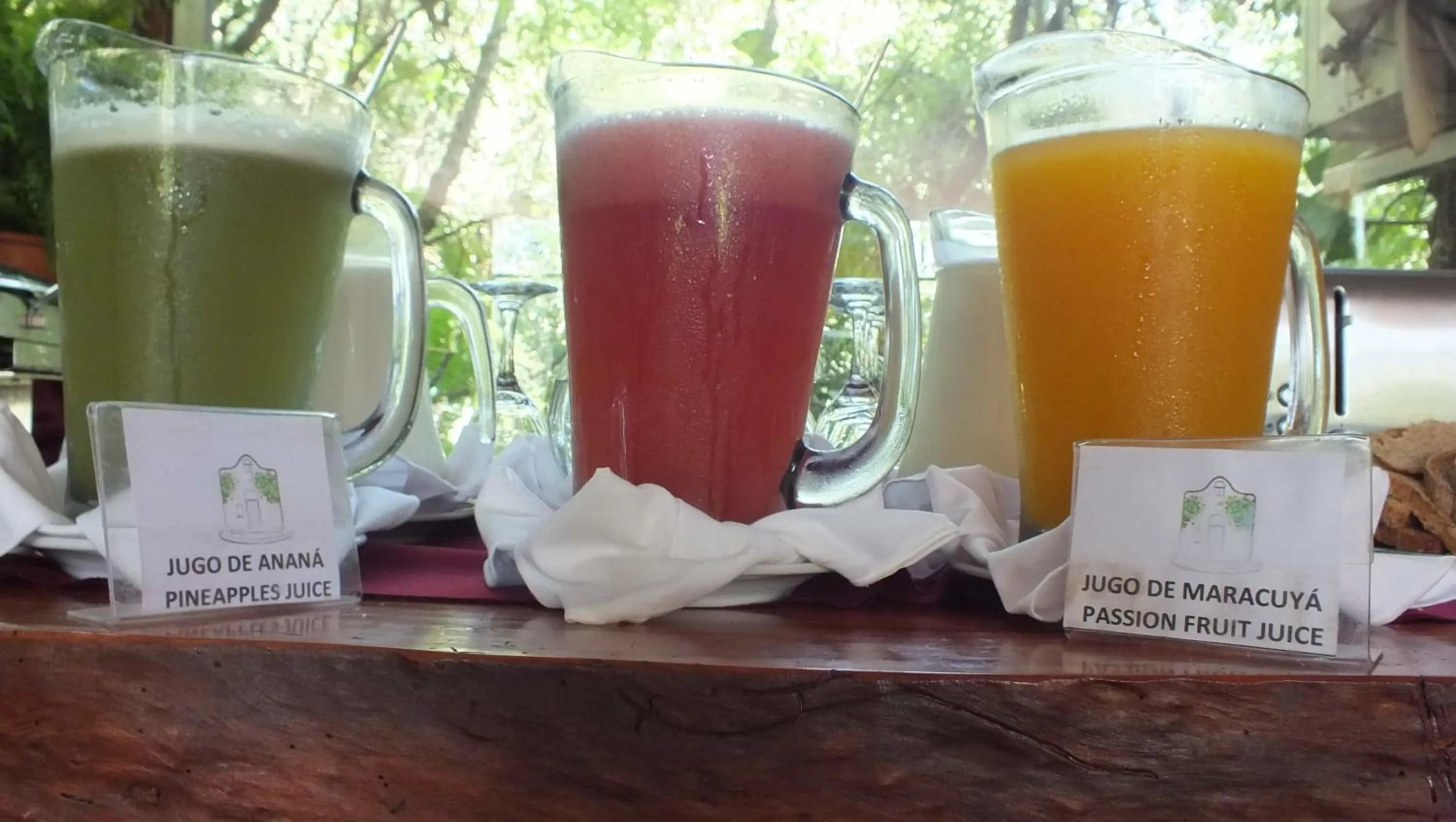 Drinks in El Pueblito Iguazú