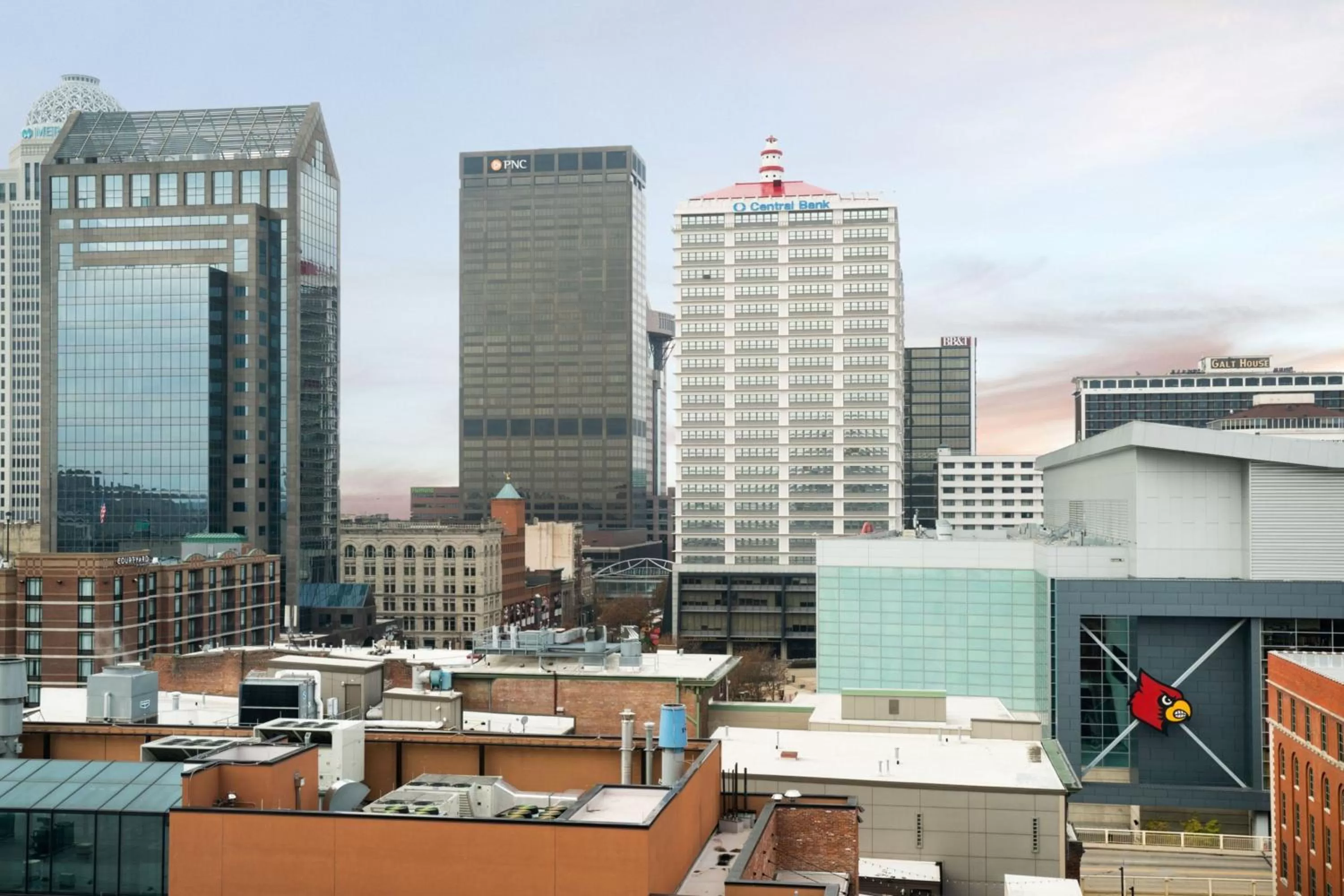 View (from property/room) in Moxy Louisville Downtown