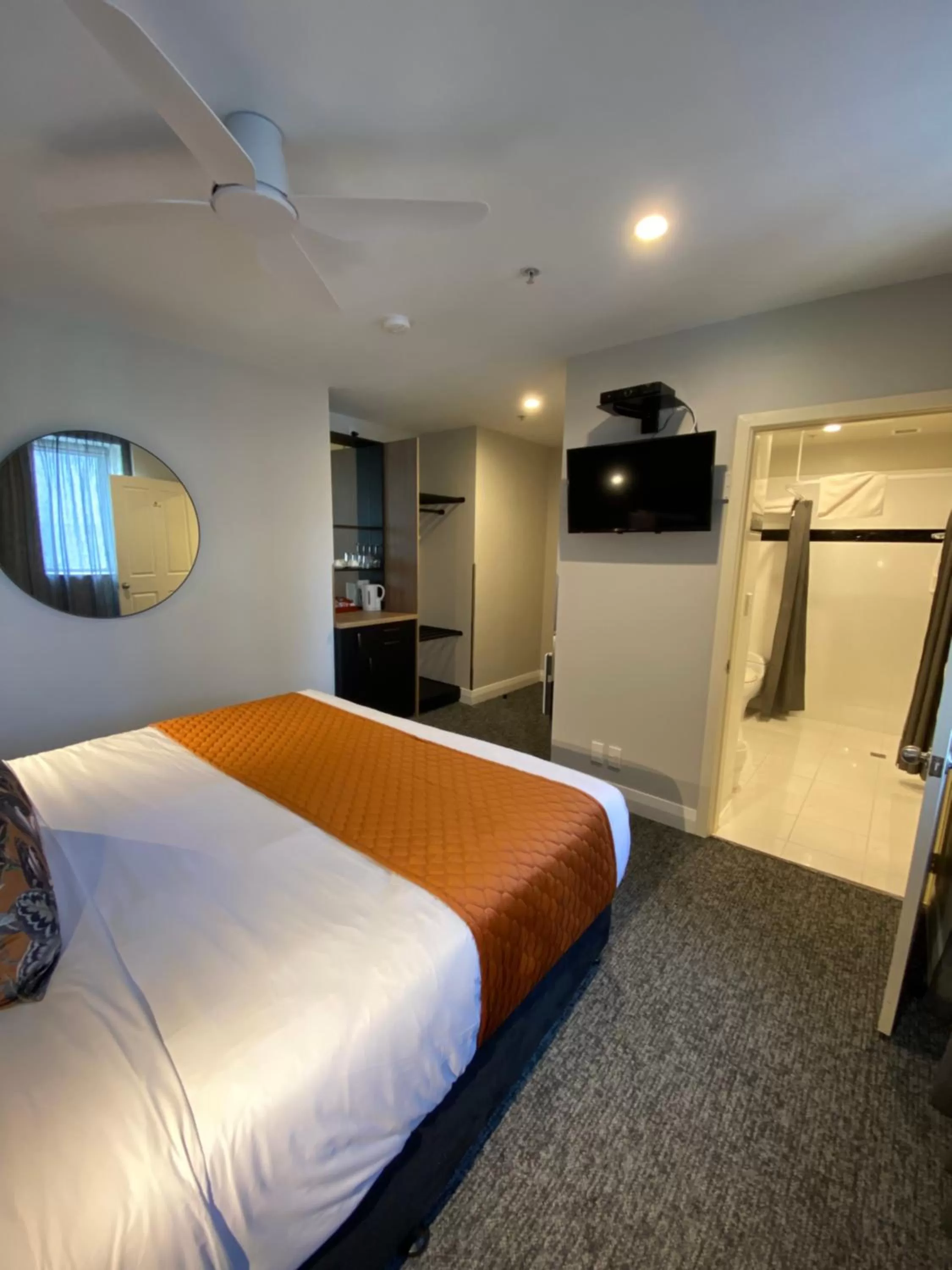 Bed in Trinity Hotel