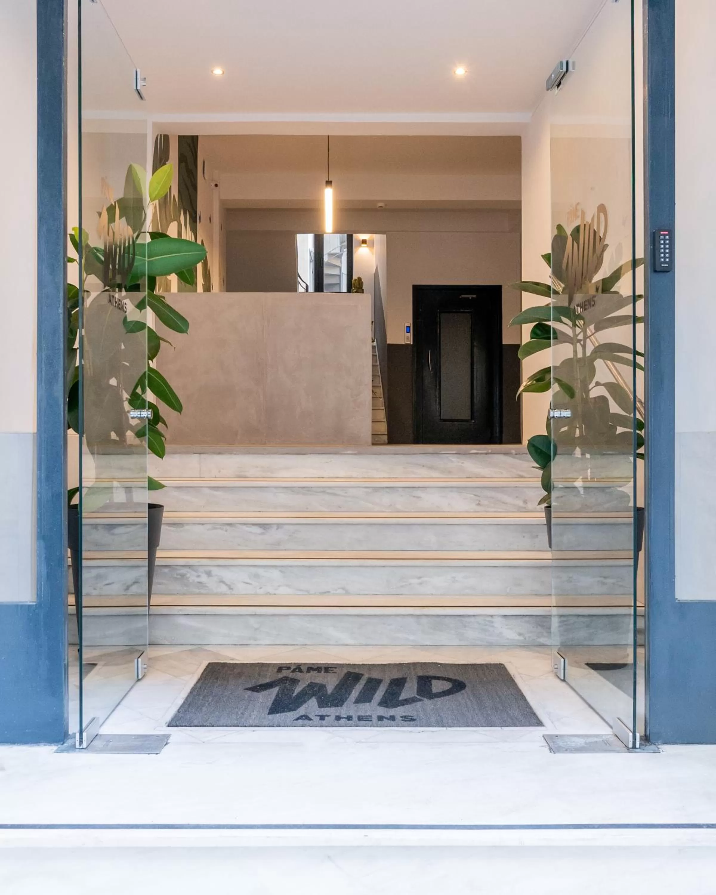 Facade/entrance in PAME Wild