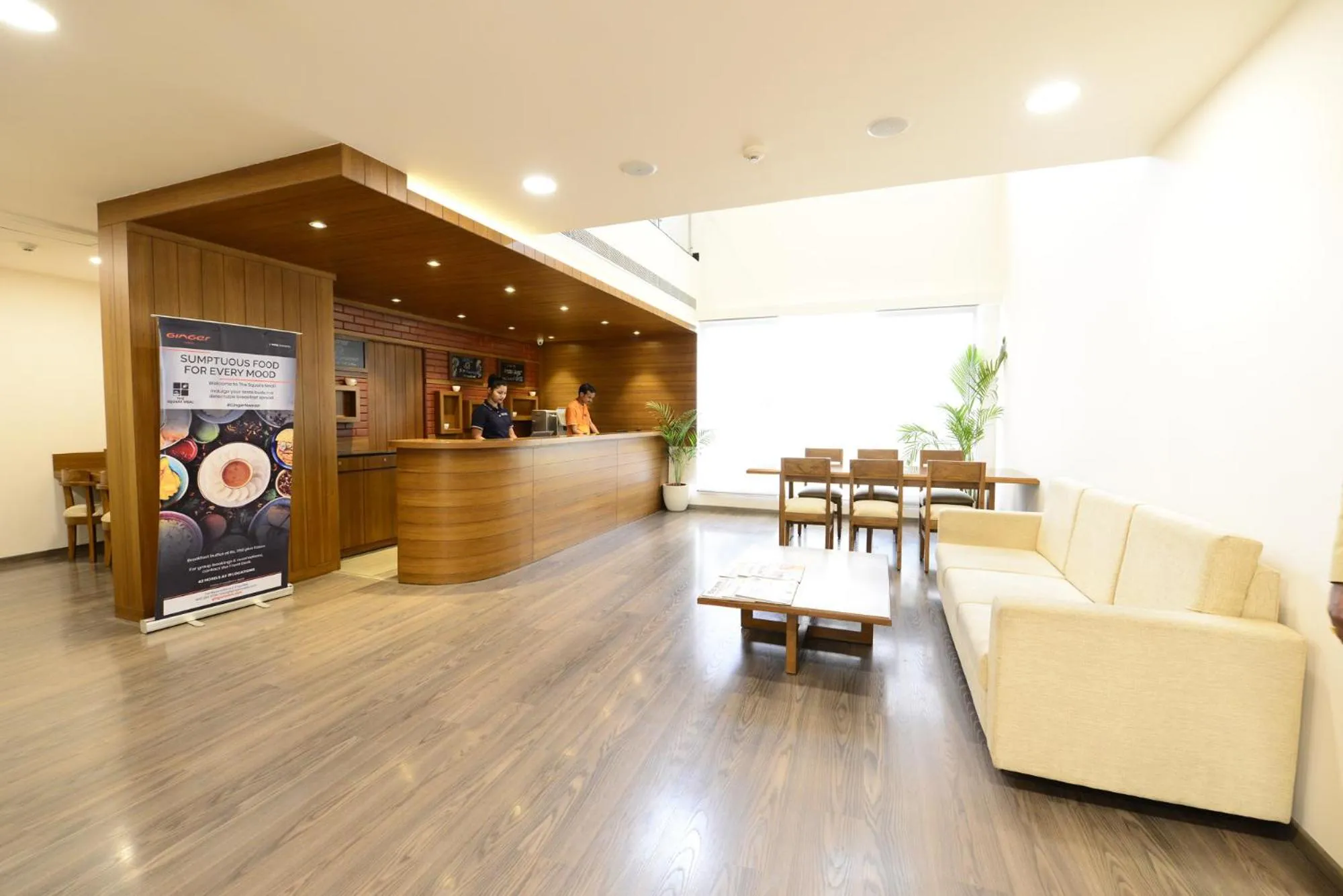 Lobby or reception in Ginger Lucknow