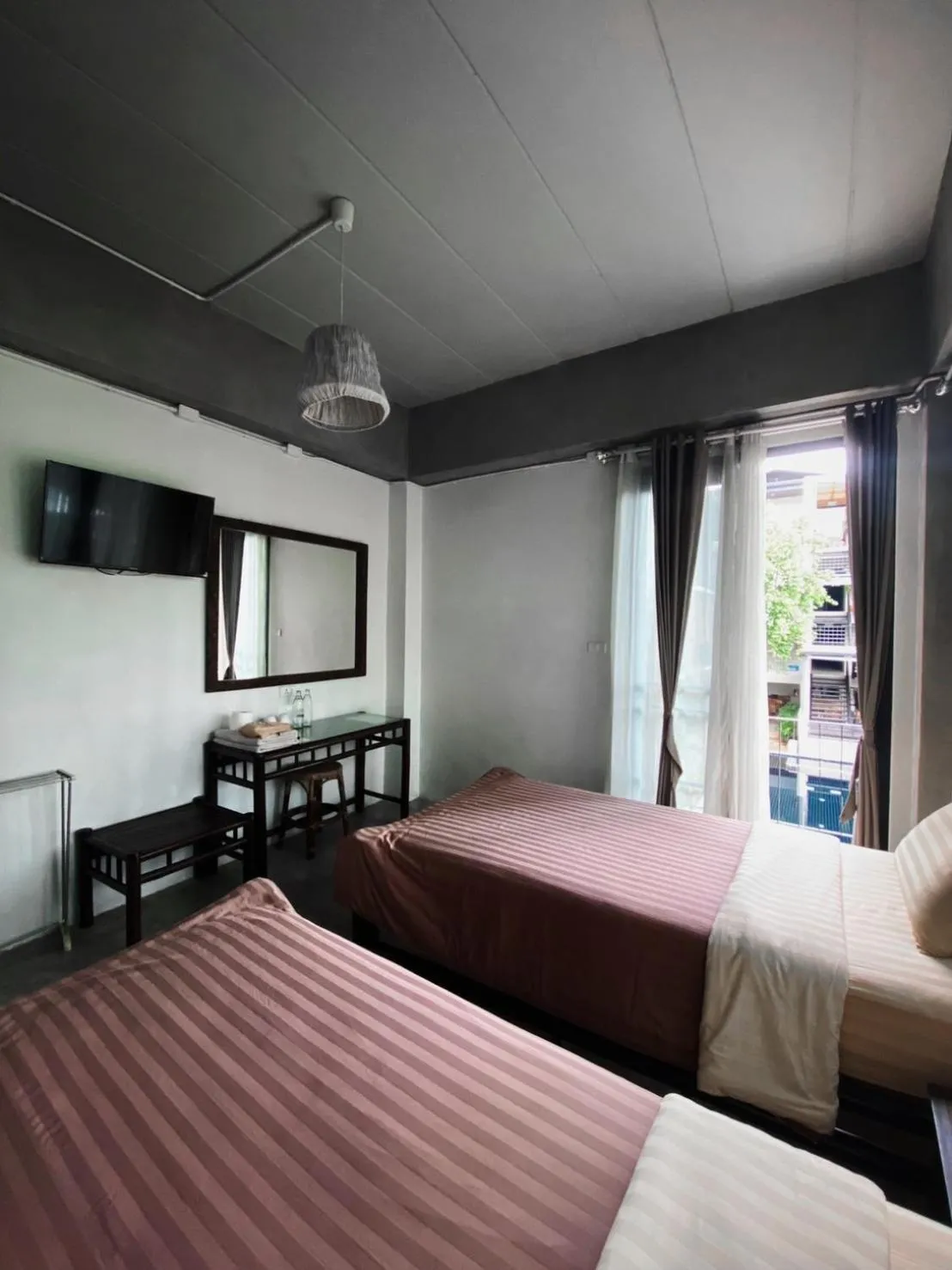 Bed in Lamphu House Chiang Mai